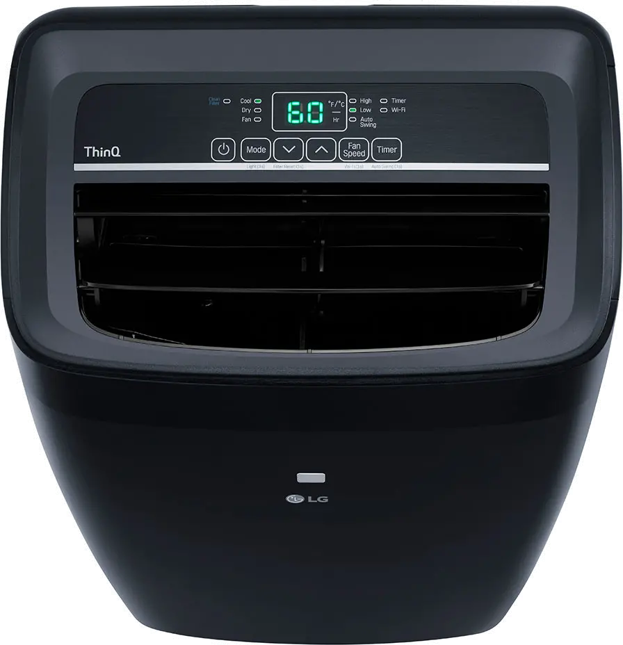 LP1021BSSM LG 10,000 BTU Smart WiFi Portable Air Conditioner - Black-3