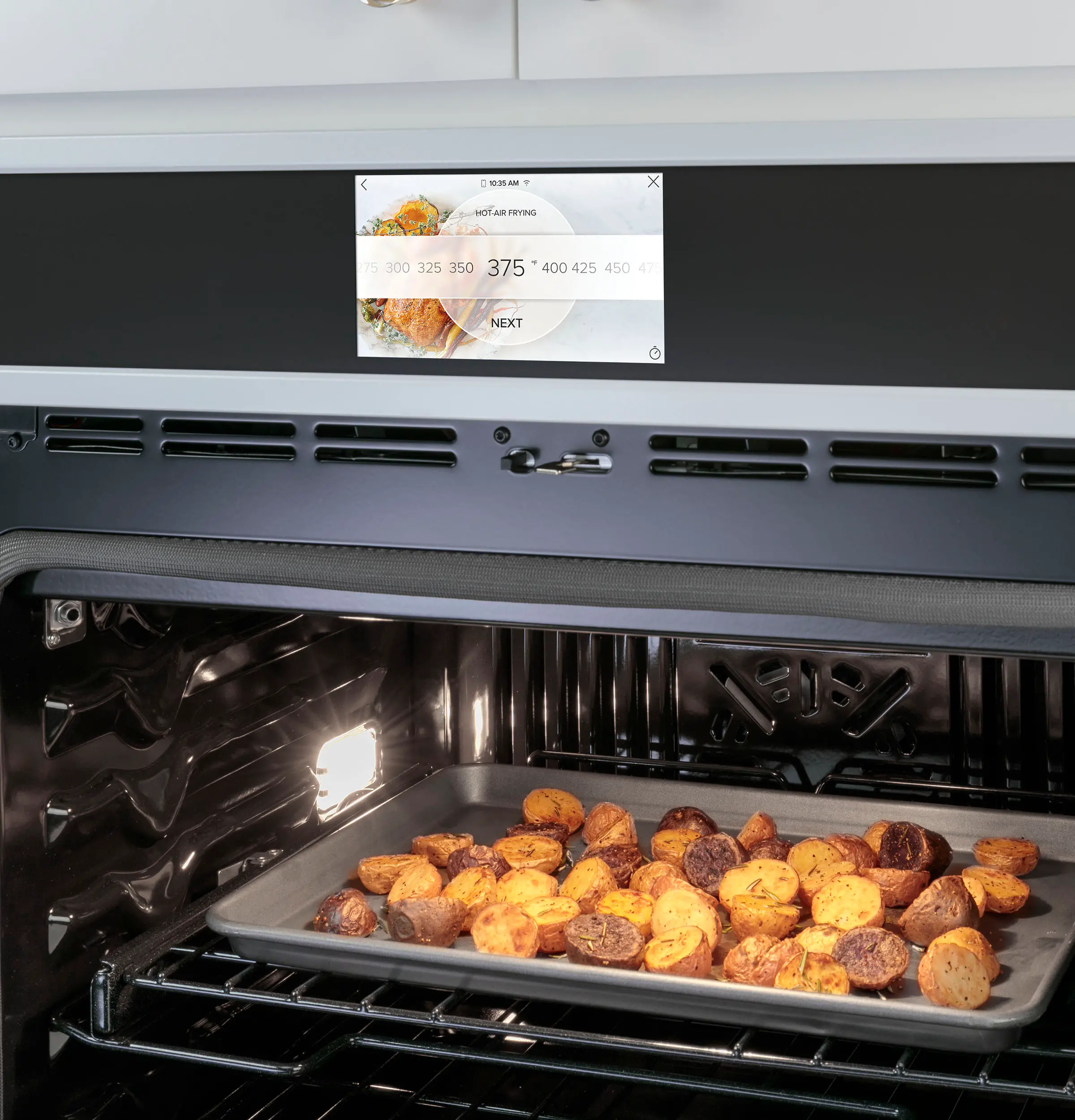 CTS90DP4NW2 Cafe 5.0 cu ft Single Wall Oven - Matte White 30 Inch-2