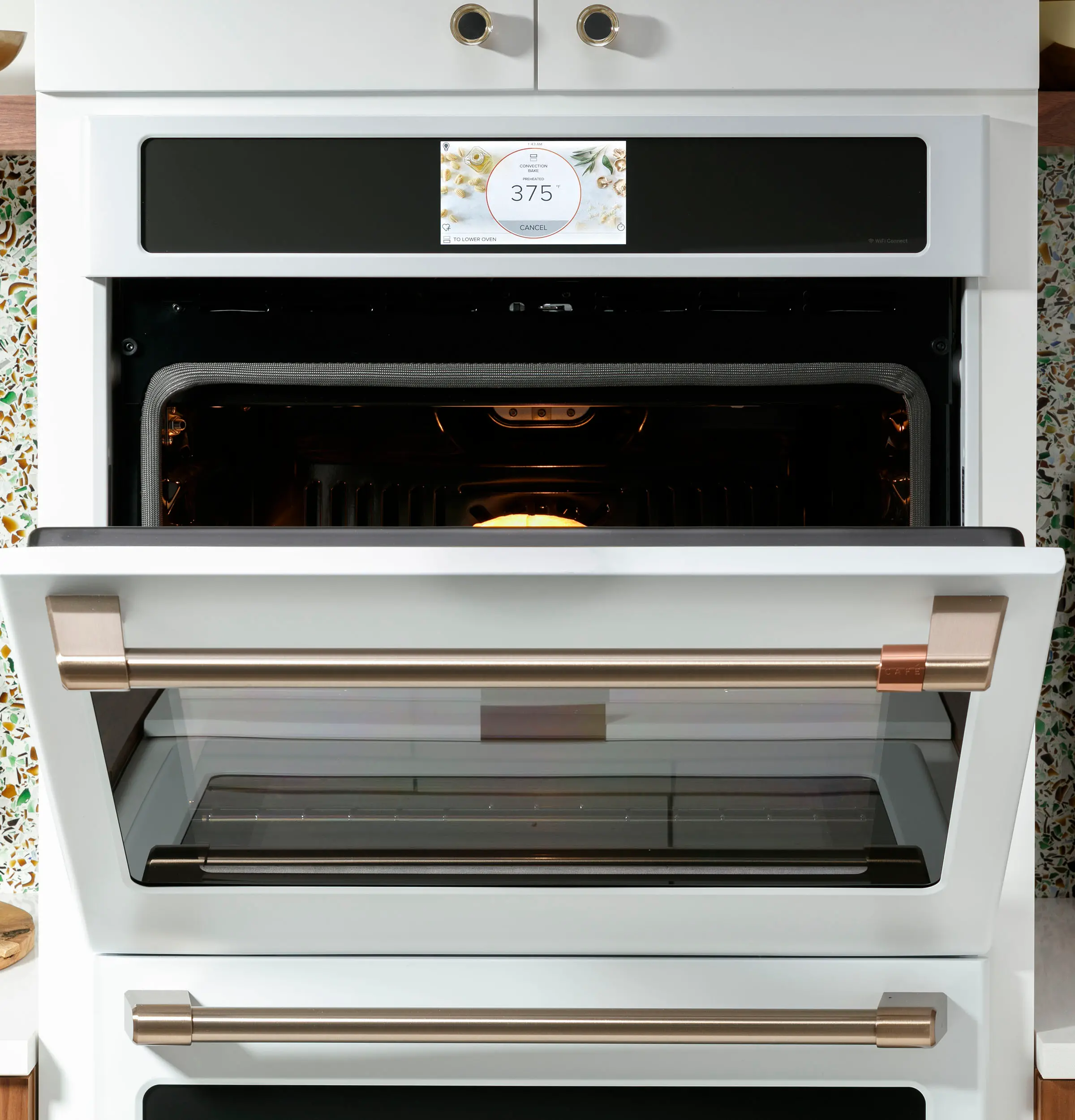 CTS90DP4NW2 Cafe 5.0 cu ft Single Wall Oven - Matte White 30 Inch-8