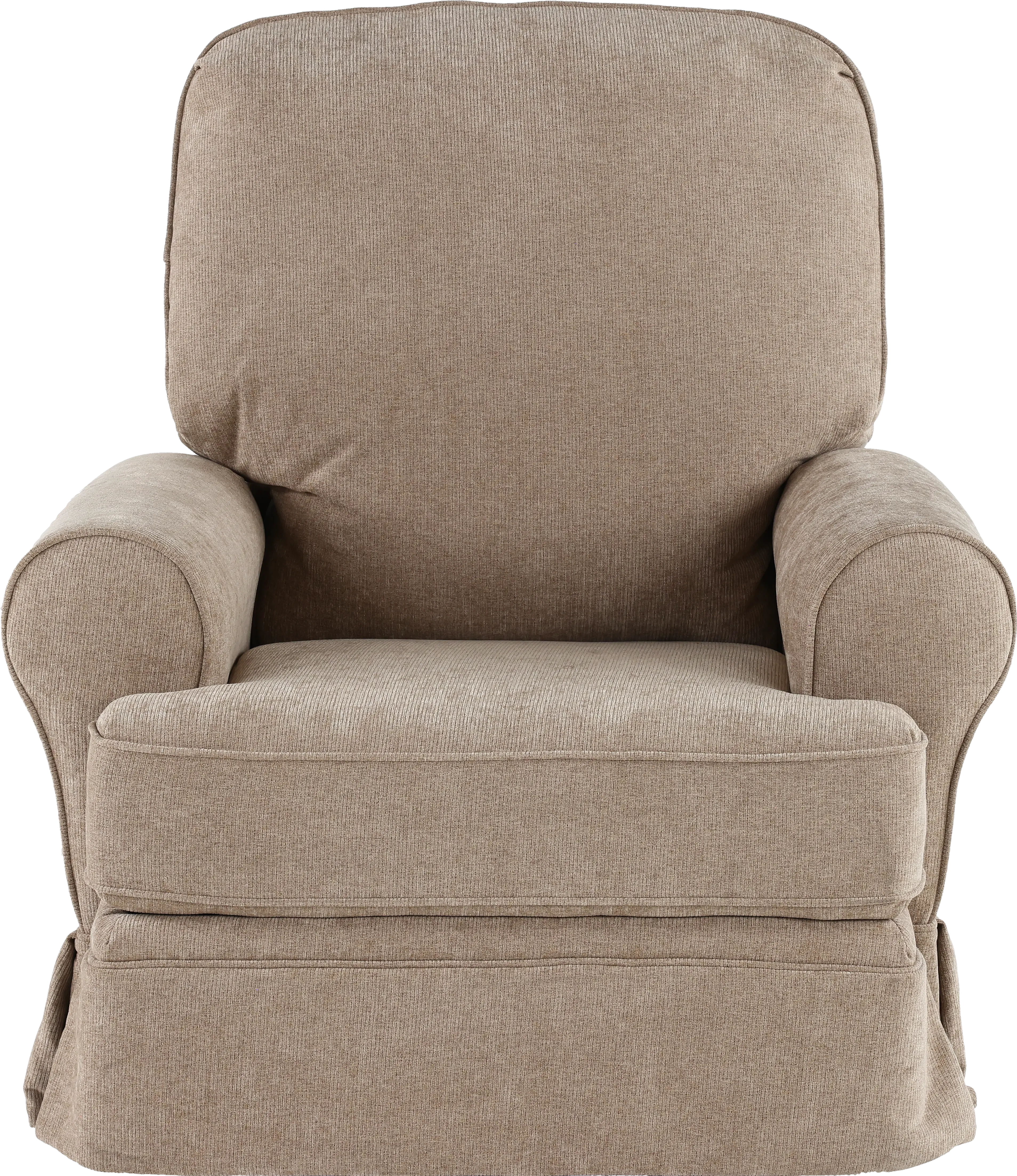 Juliana Mushroom Beige Power Glider Recliner with Swivel-2