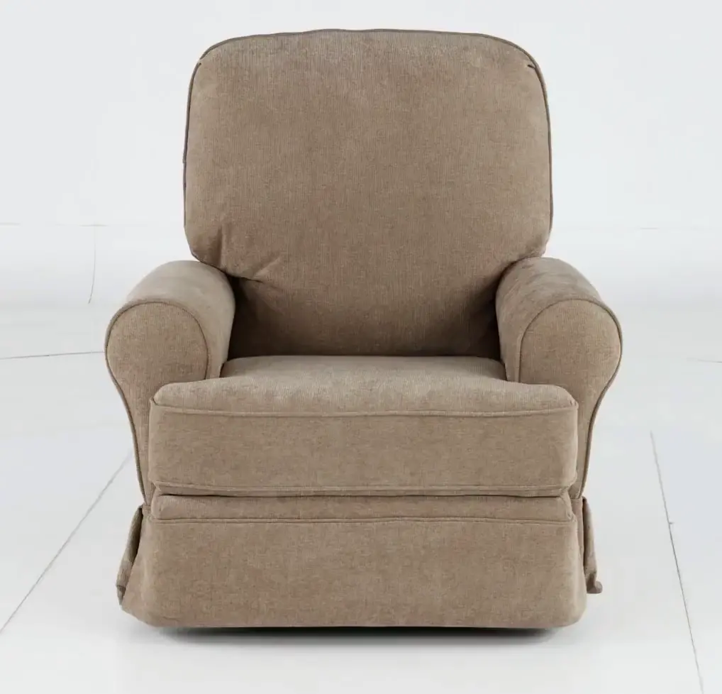 Juliana Mushroom Beige Power Glider Recliner with Swivel-4