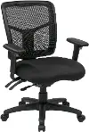 Black Manager's Chair