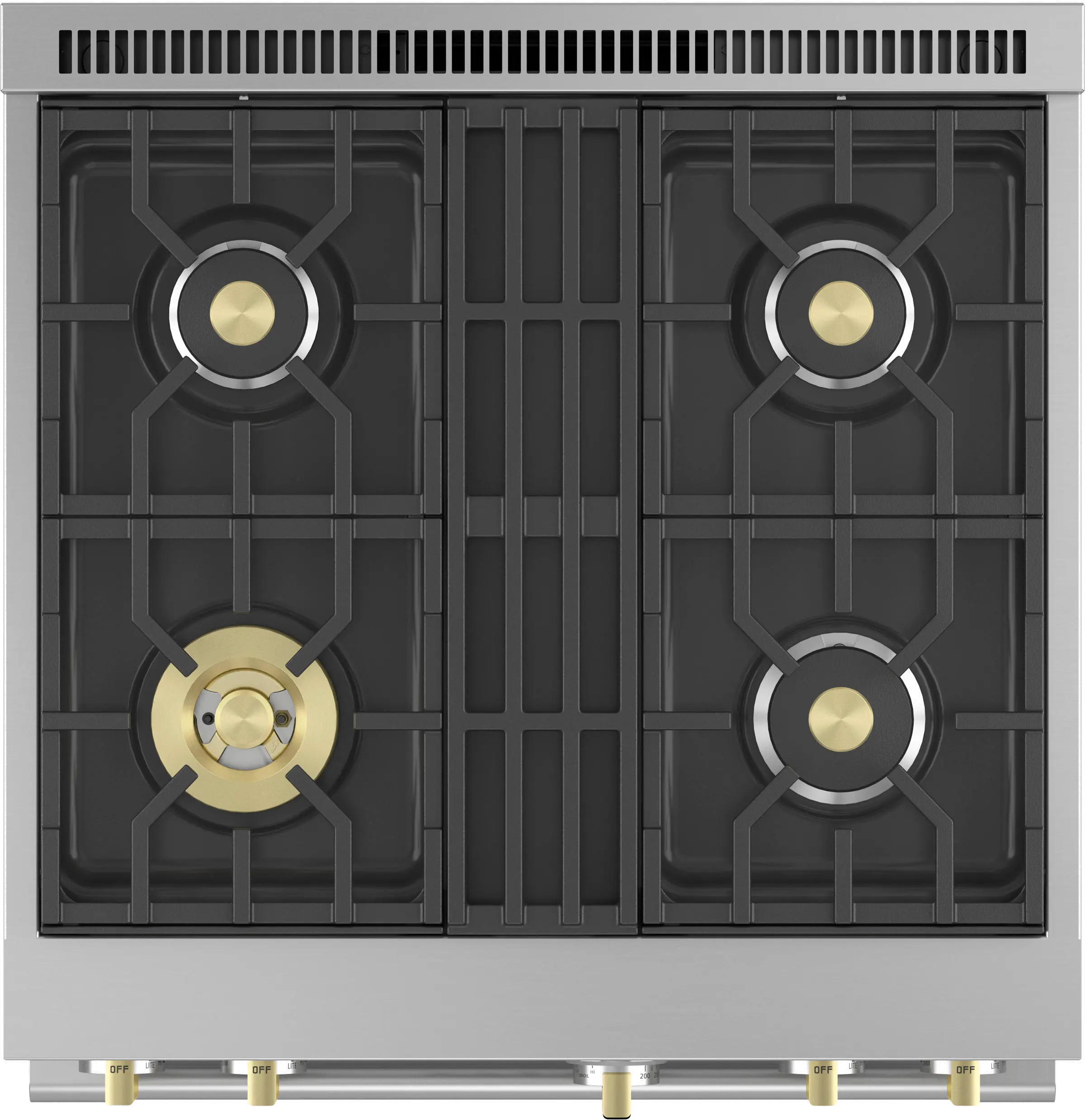 ZDP304NTSS Monogram Professional 5.75 cu ft Dual Fuel Range - Stainless Steel-2