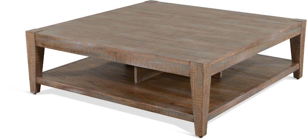 Platt Weathered Brown Coffee Table