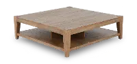 Platt Weathered Brown Coffee Table