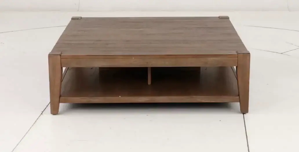 Platt Weathered Brown Coffee Table-7
