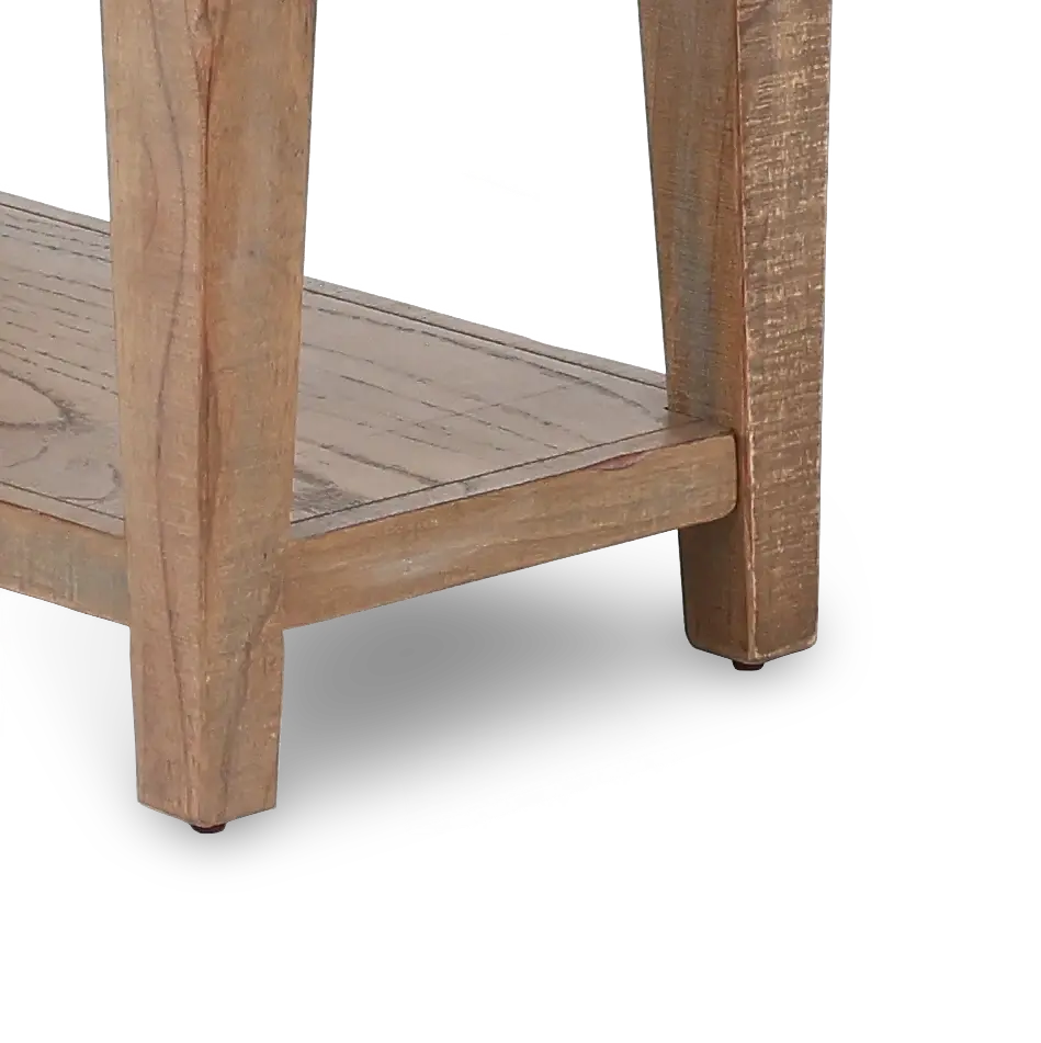 Platt Weathered Brown Side Table-6