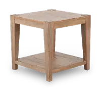 Platt Weathered Brown End Table
