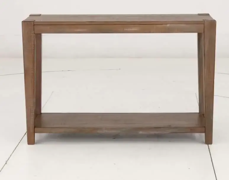 Platt Weathered Brown Sofa Table-8
