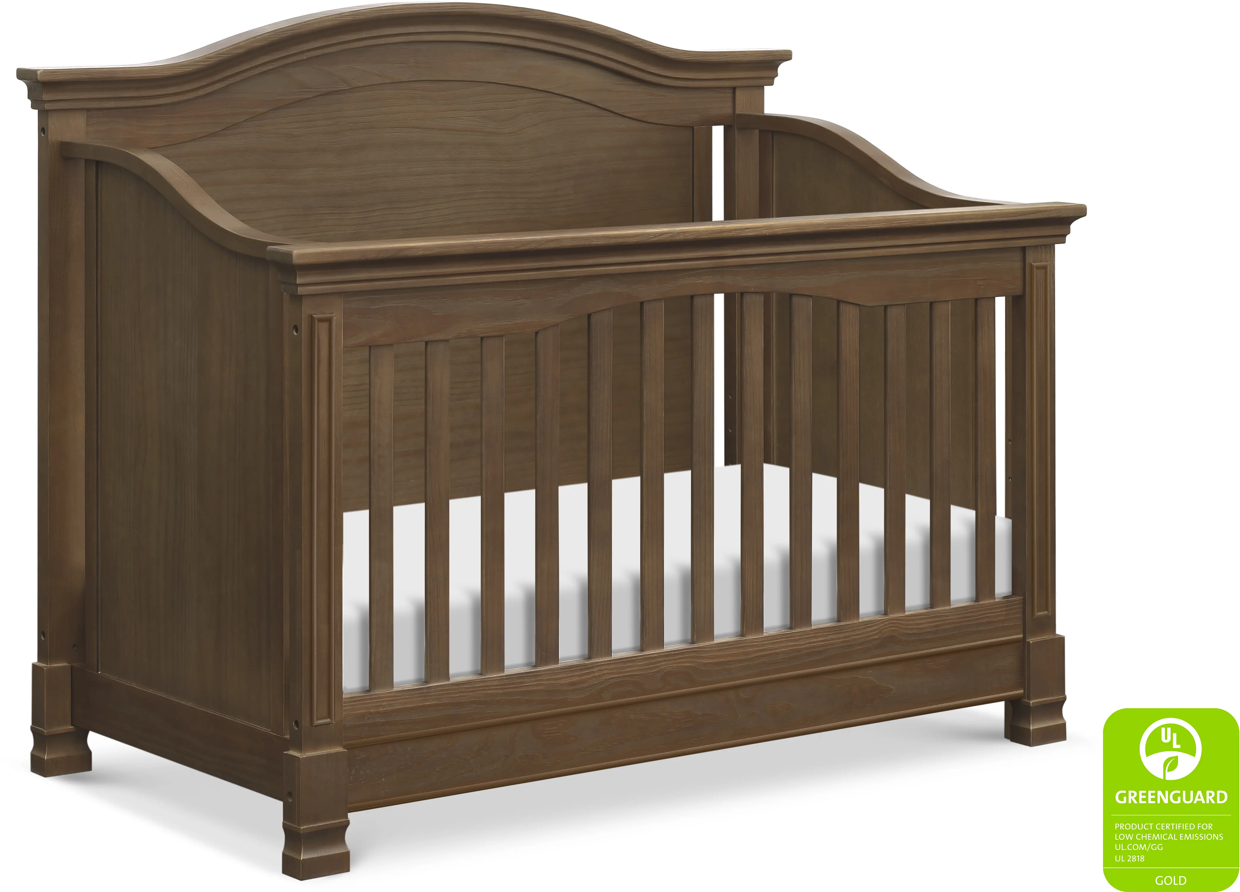 Louis Brown 4-in-1 Convertible Crib-1