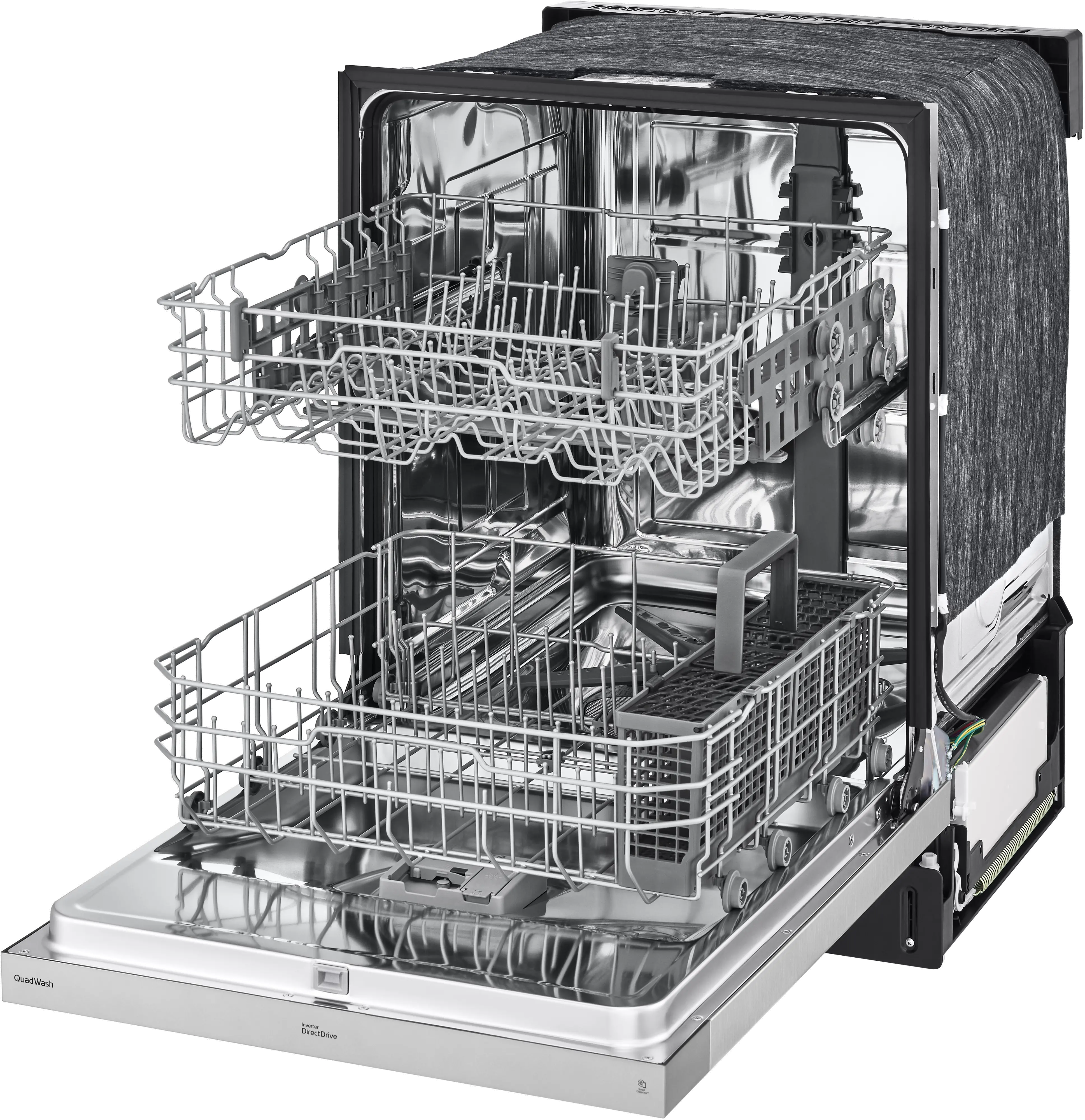 LDFN3432T LG Front Control Dishwasher - Stainless Steel-5