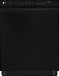 LDFN4542B LG Front Control Dishwasher - Black