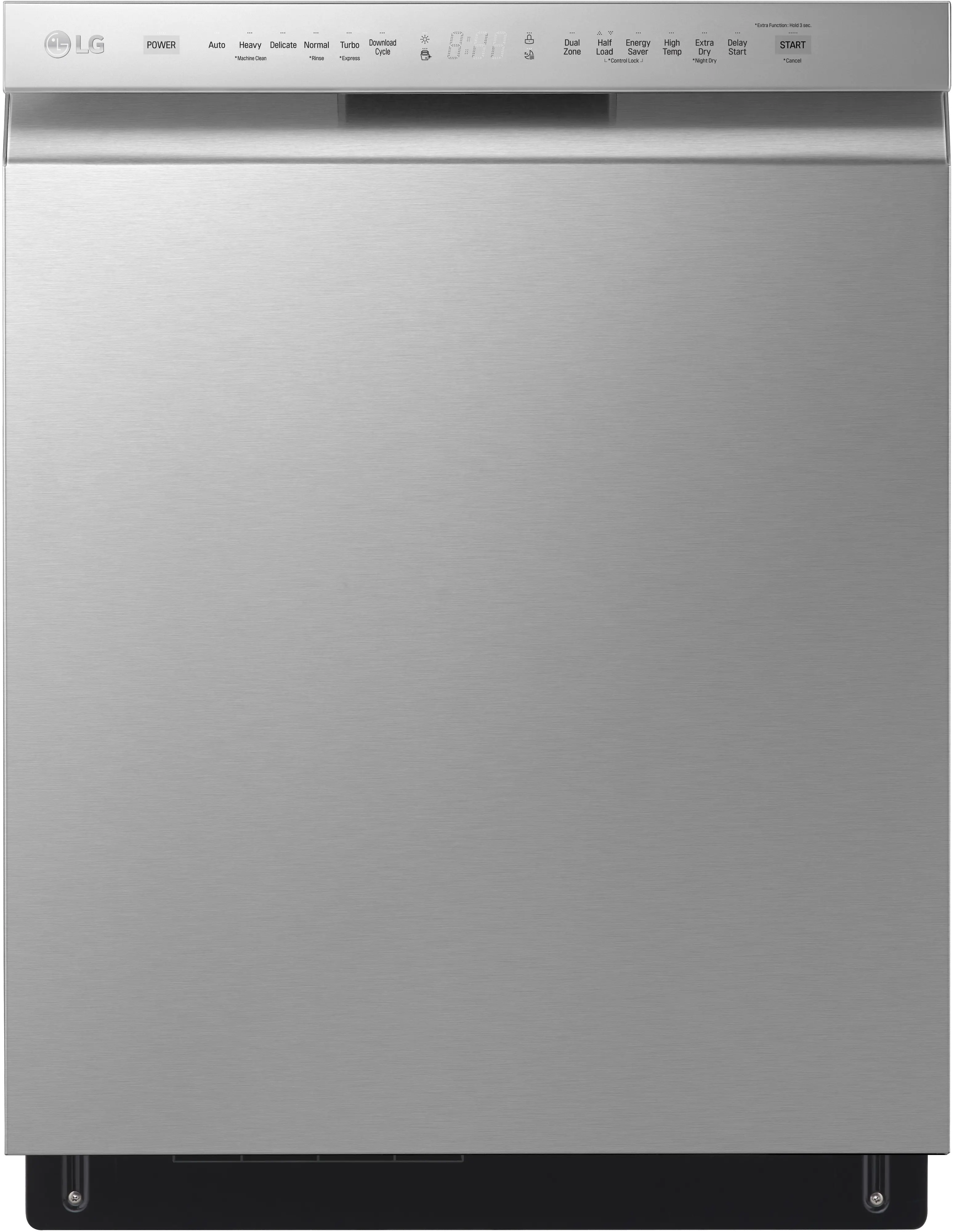 LDFN4542S LG Front Control Dishwasher - Stainless Steel-1