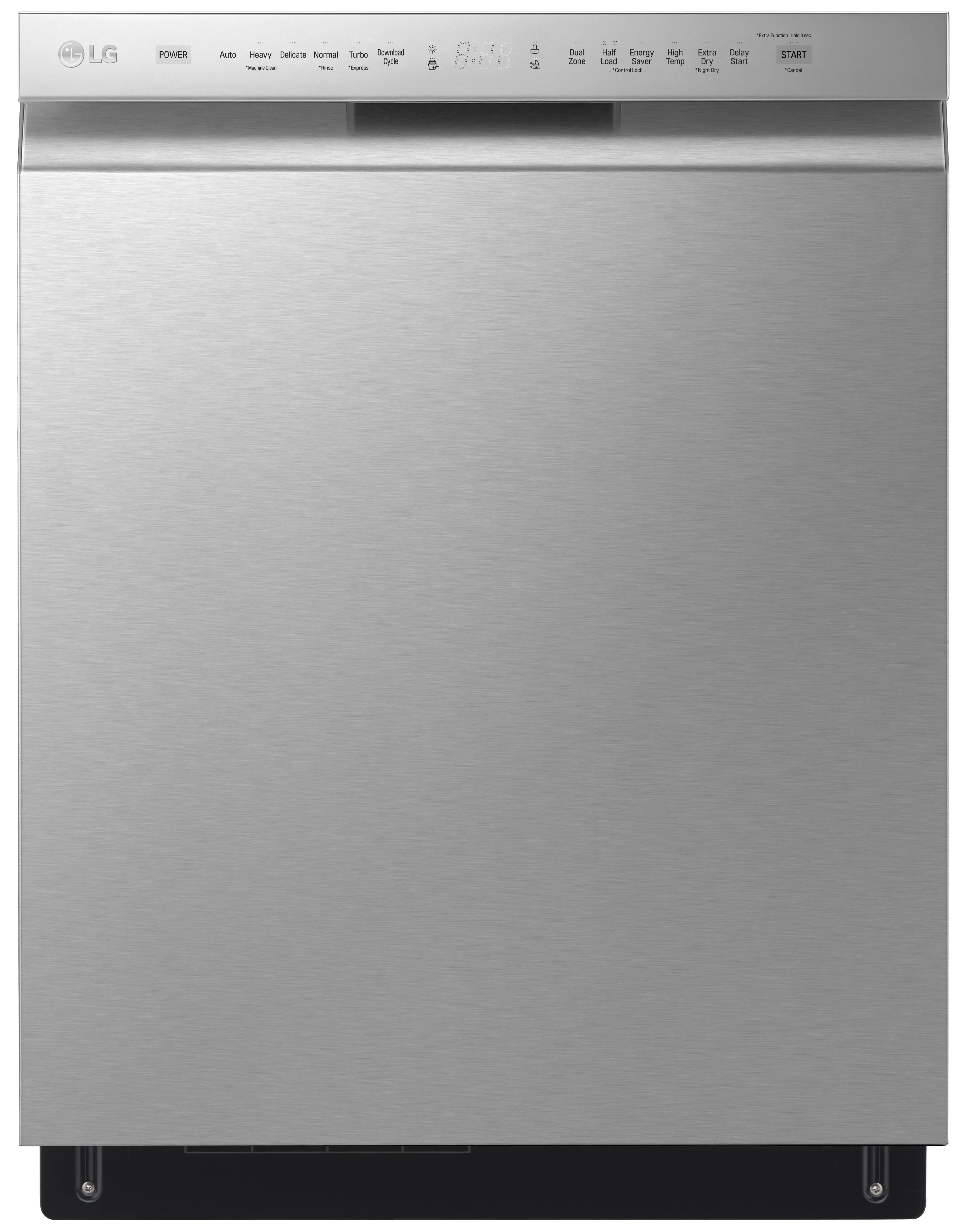 LDFN4542S LG Front Control Dishwasher - Stainless Steel-1