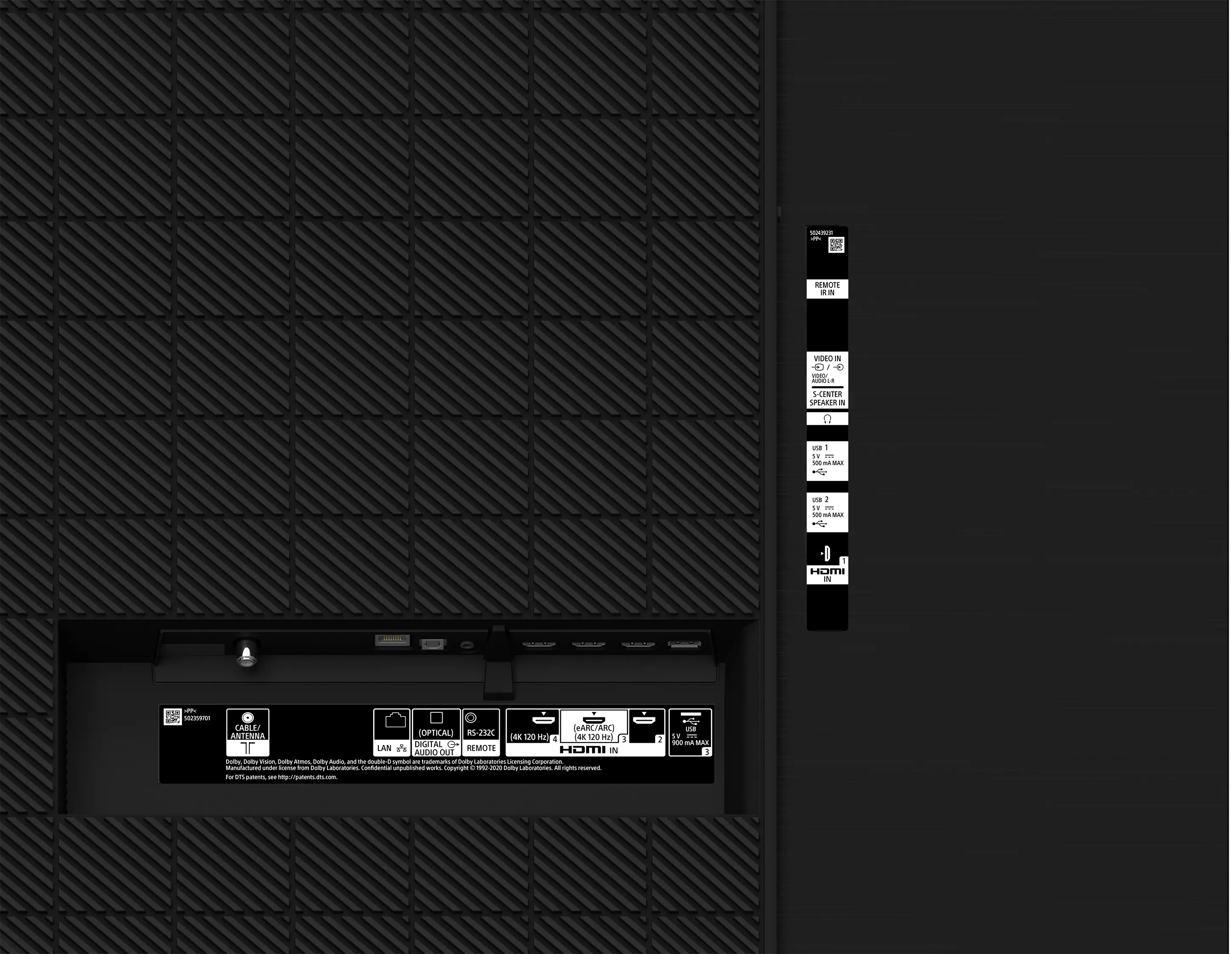 XR55A80J Sony 55  Bravia XR A80J Series 4K OLED Smart TV (2021)-7