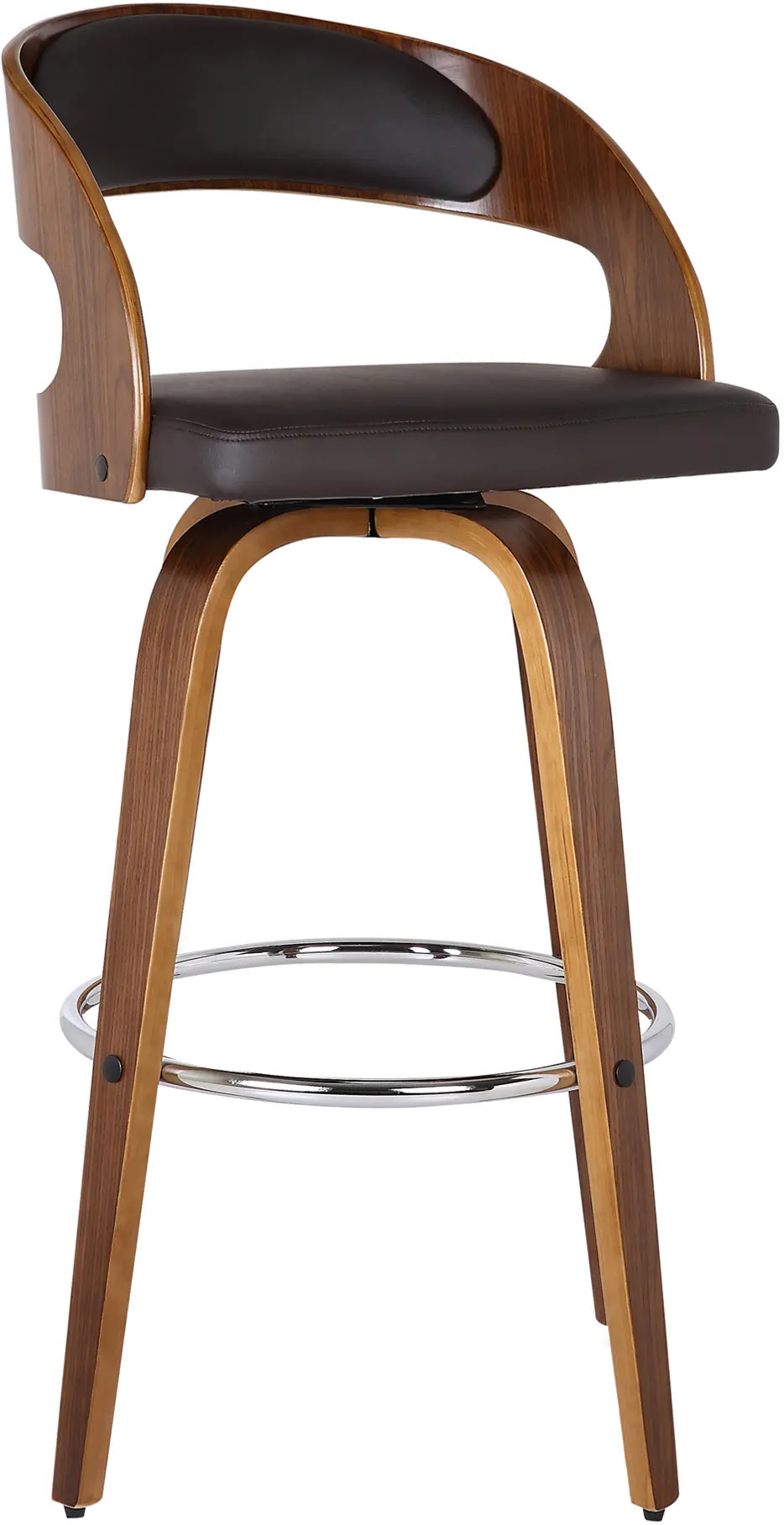 LCSHBABRWA26 Walnut Brown 26 inch Counter Height Stool - Shelly-1