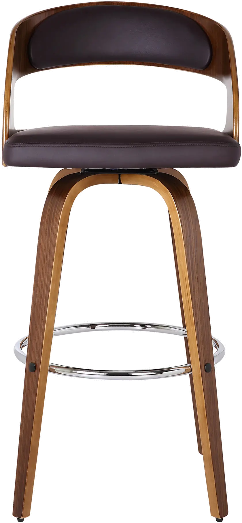 LCSHBABRWA26 Walnut Brown 26 inch Counter Height Stool - Shelly-3