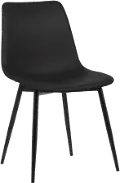 LCMOCHBLACK Monte Black Upholstered Dining Room Chair