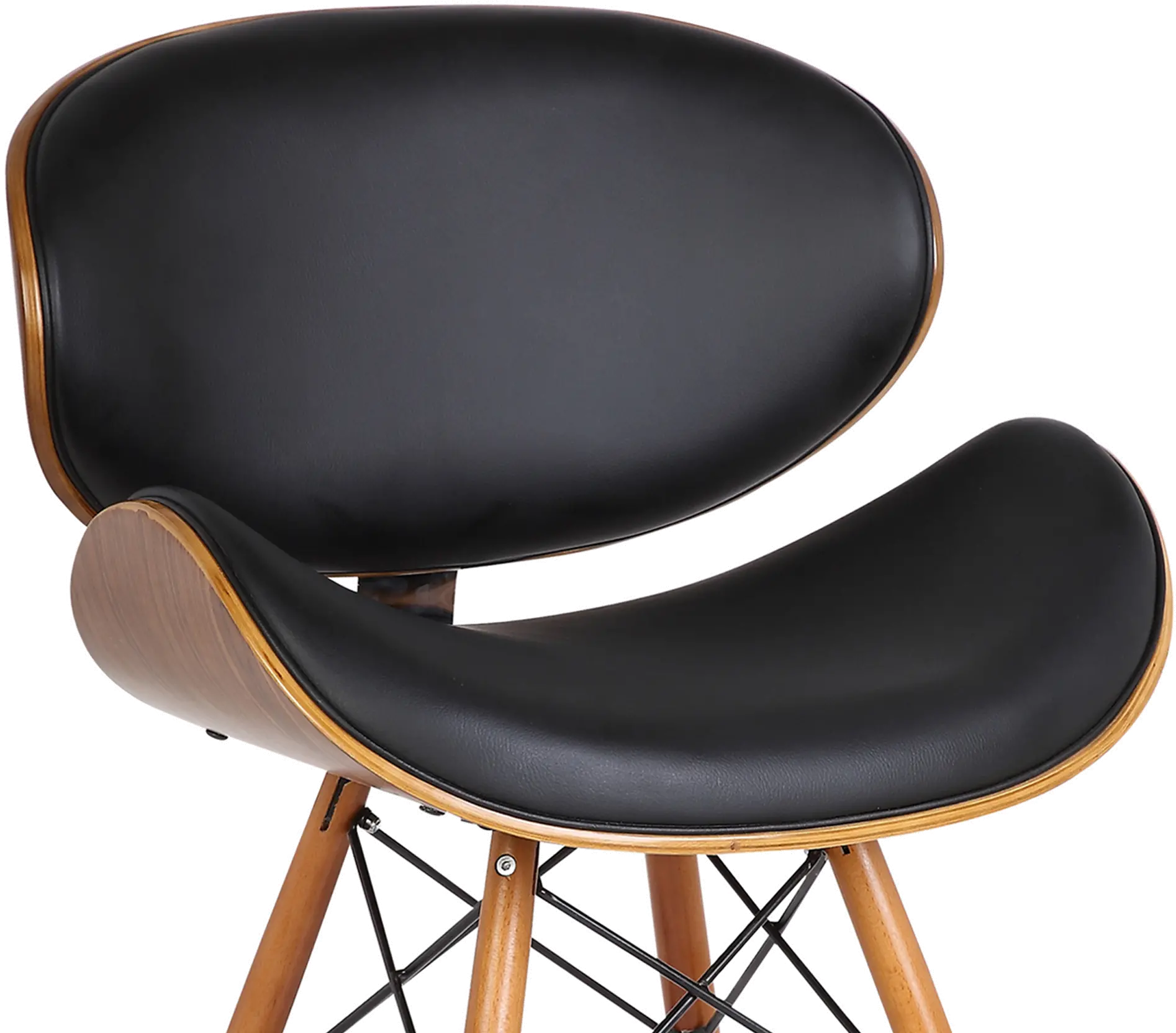 LCCASIWABL Cassie Brown and Black Dining Room Chair-6