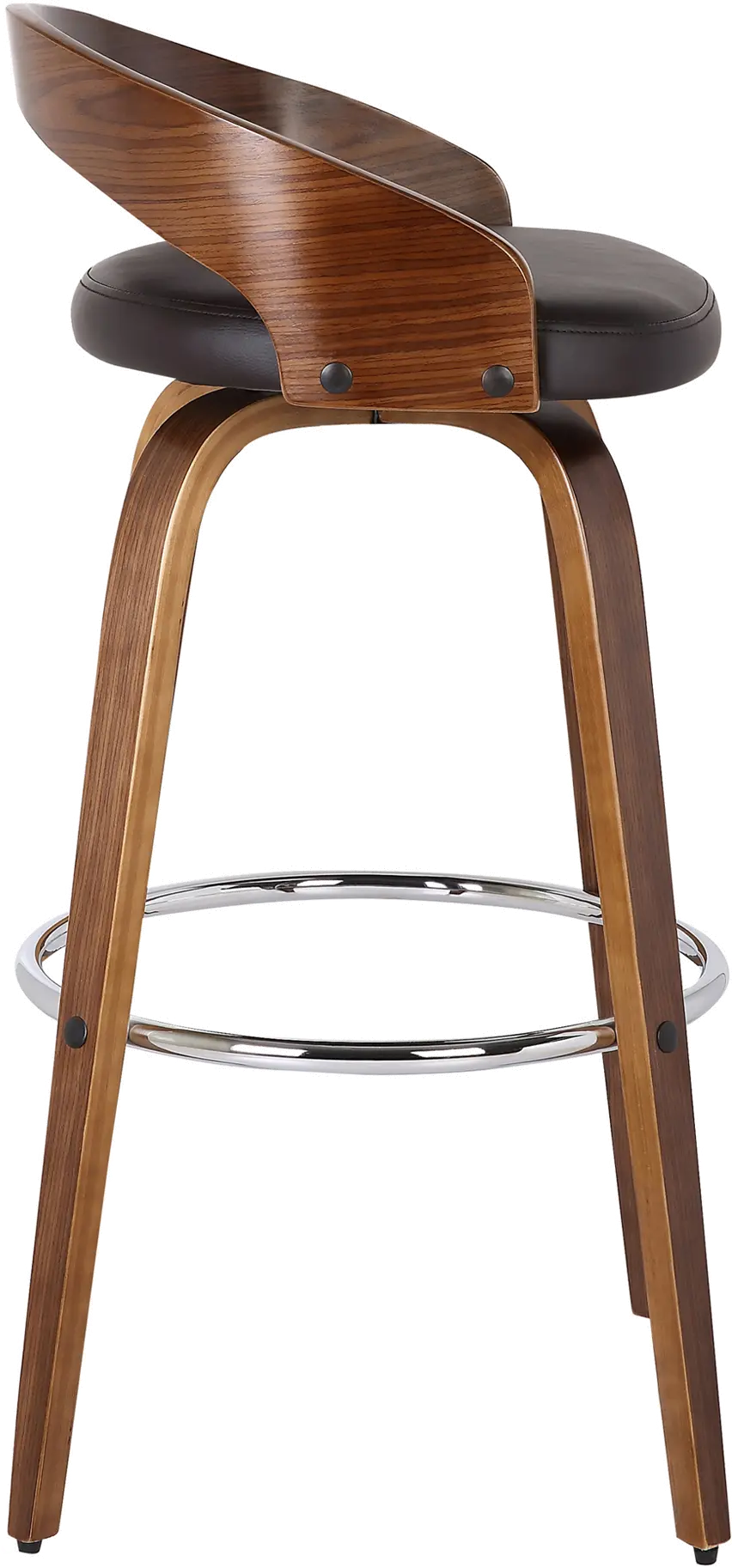 LCSOBABRWA26 Sonia Brown Swivel Counter Height Stool-4