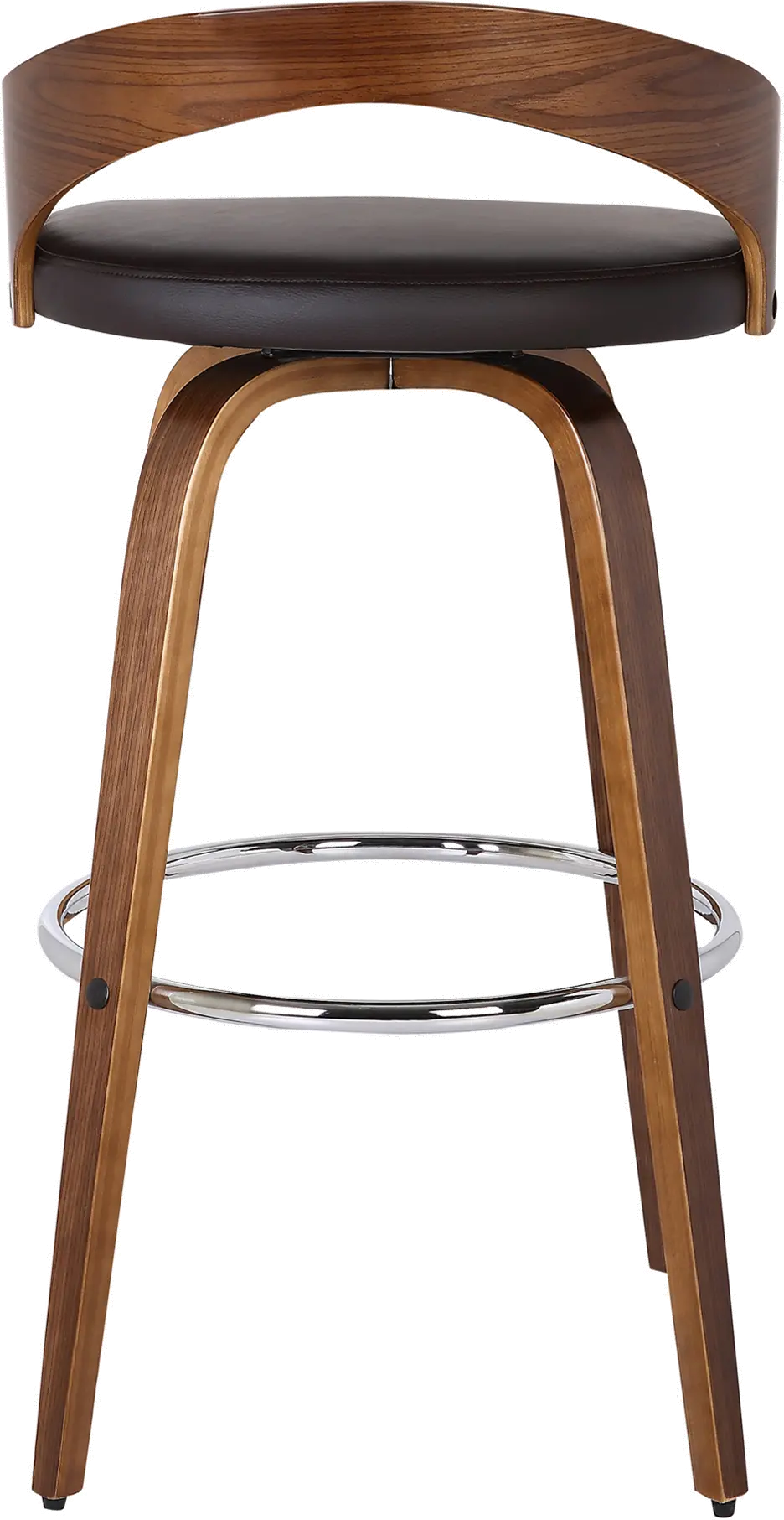 LCSOBABRWA26 Sonia Brown Swivel Counter Height Stool-5