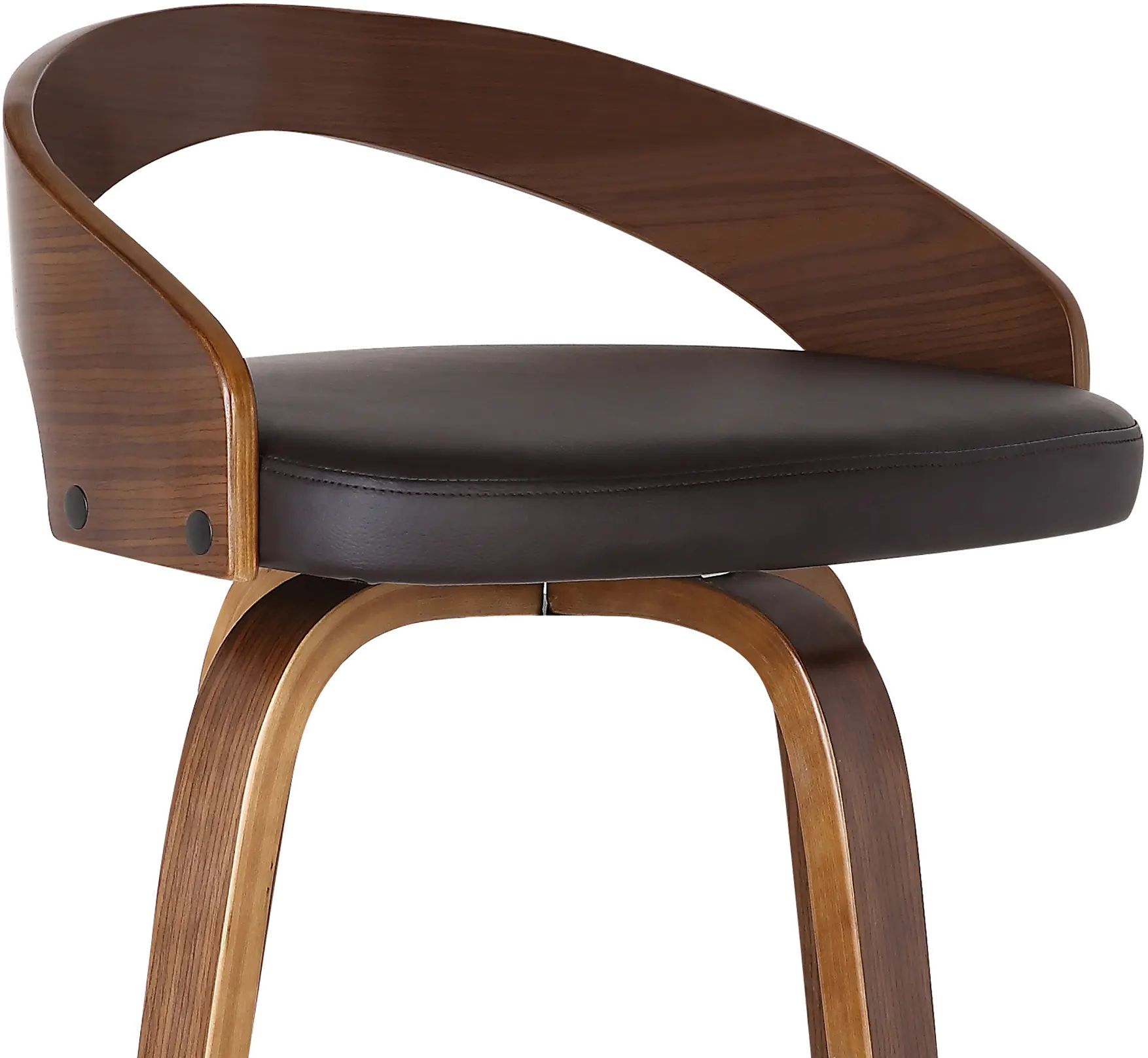 LCSOBABRWA26 Sonia Brown Swivel Counter Height Stool-6