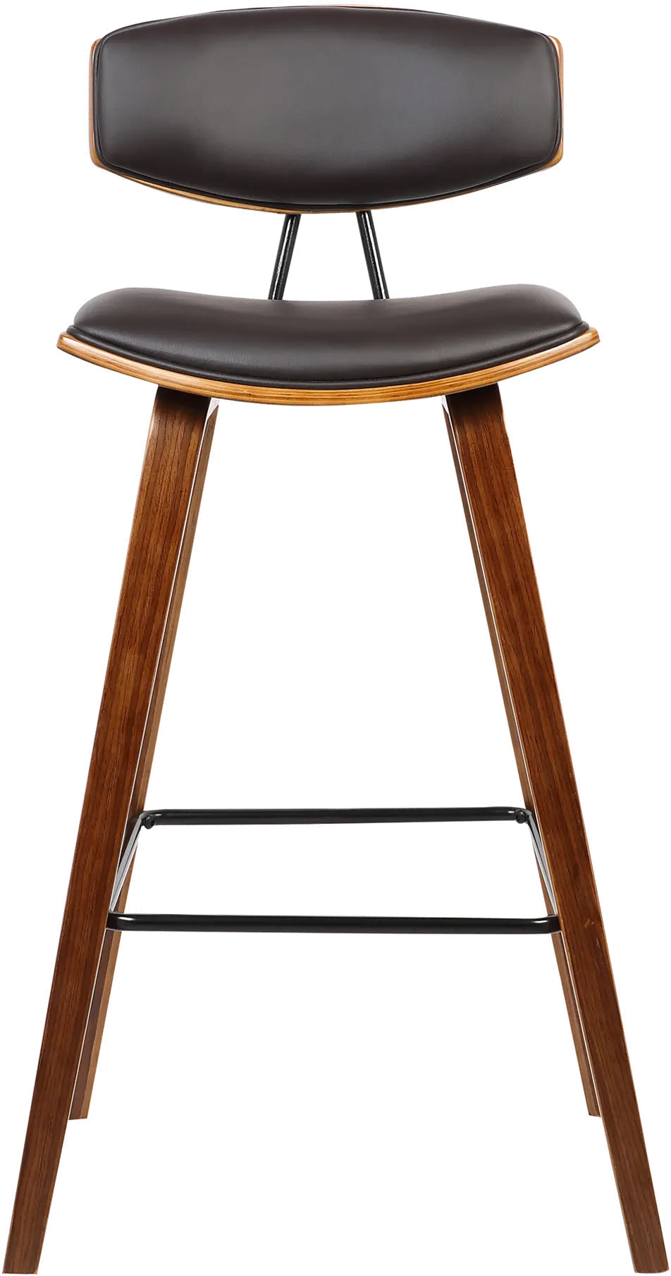 LCFOBAWABR26 Mid Century Modern Upholstered Counter Height Stool - Fox-3