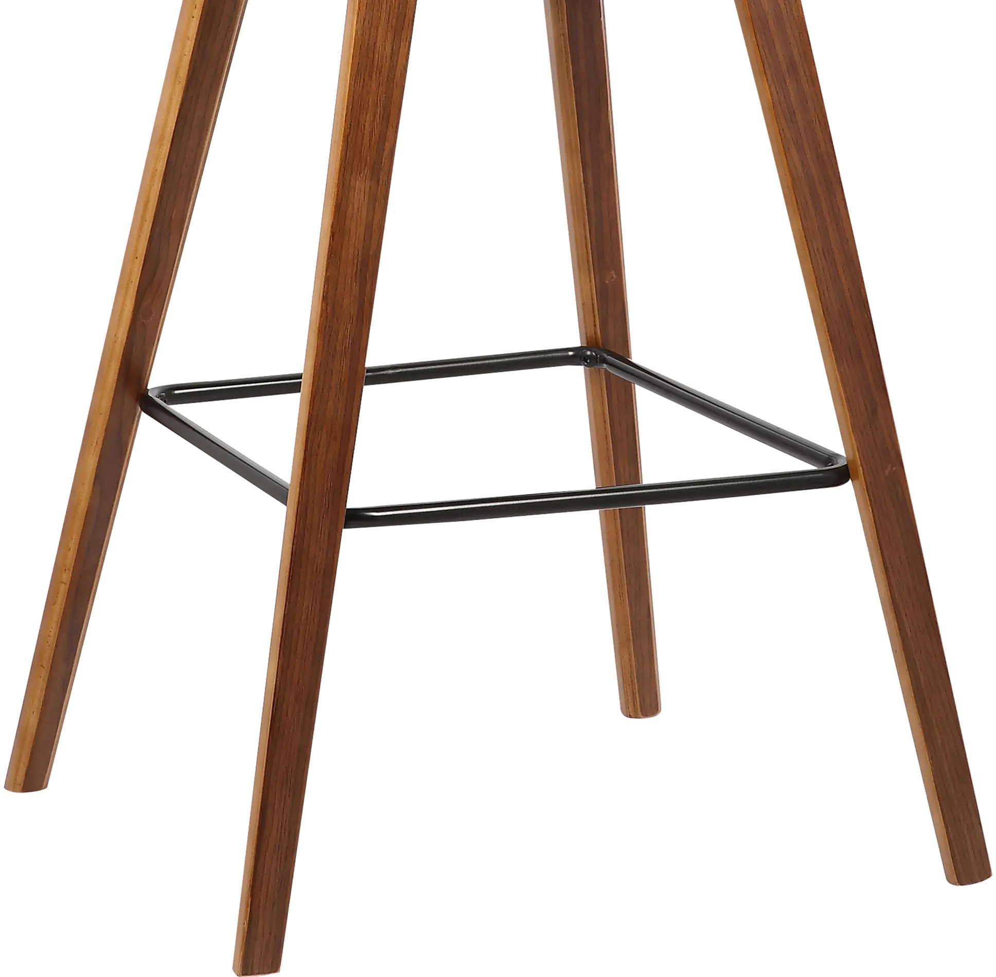 LCFOBAWABR26 Mid Century Modern Upholstered Counter Height Stool - Fox-7