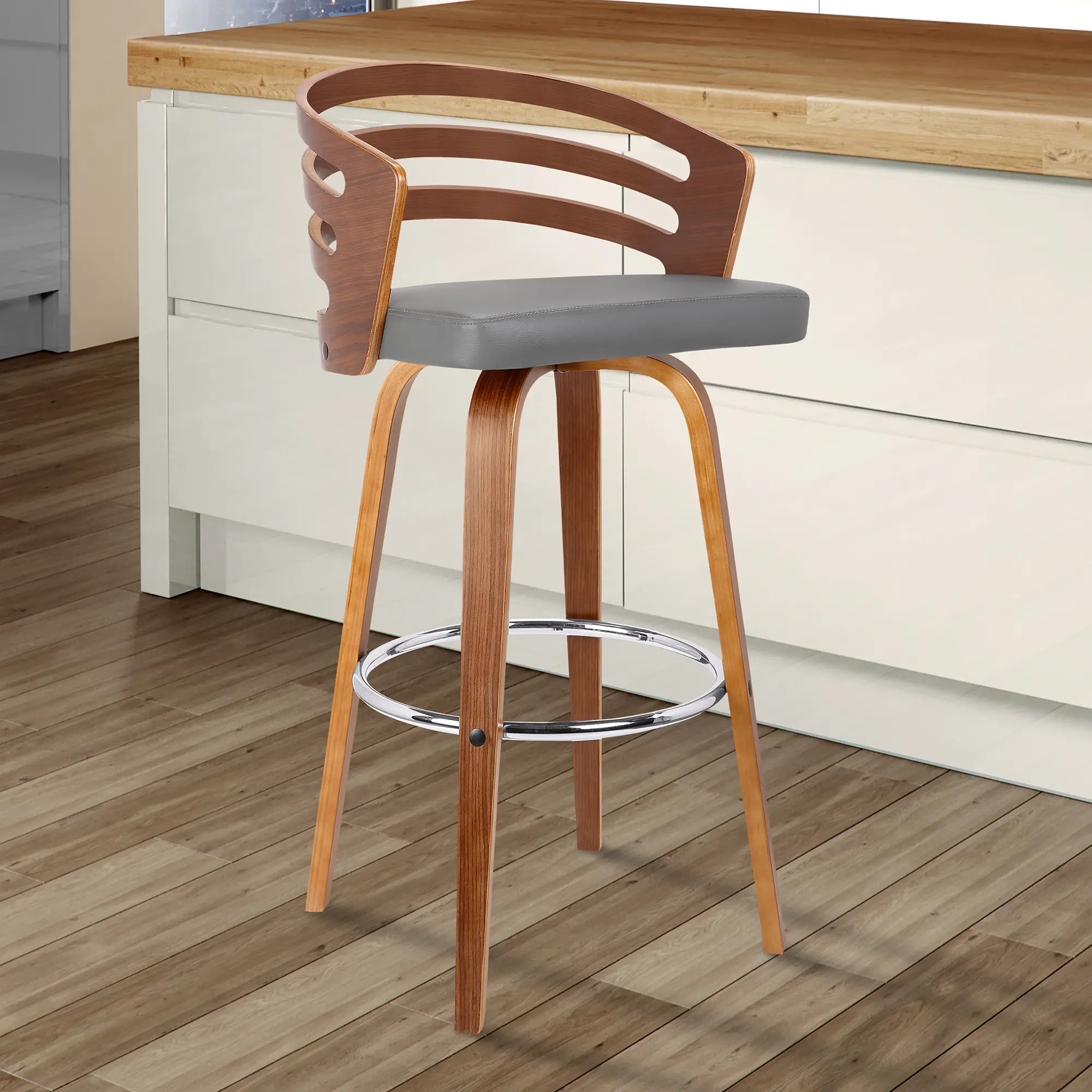 LCJYBAGRWA26 Mid Century Modern Swivel Counter Height Stool - Jayden-2