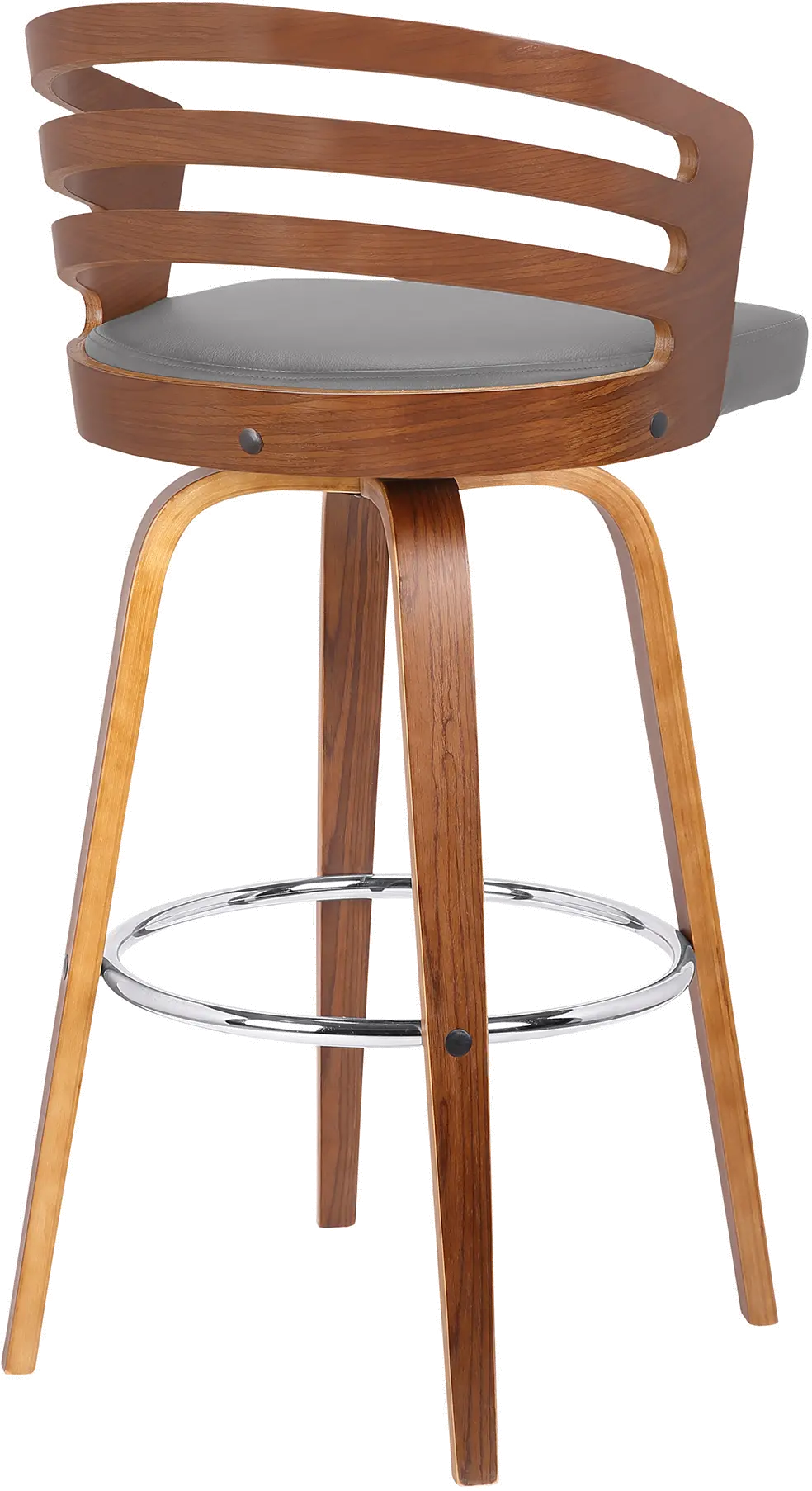 LCJYBAGRWA26 Mid Century Modern Swivel Counter Height Stool - Jayden-4
