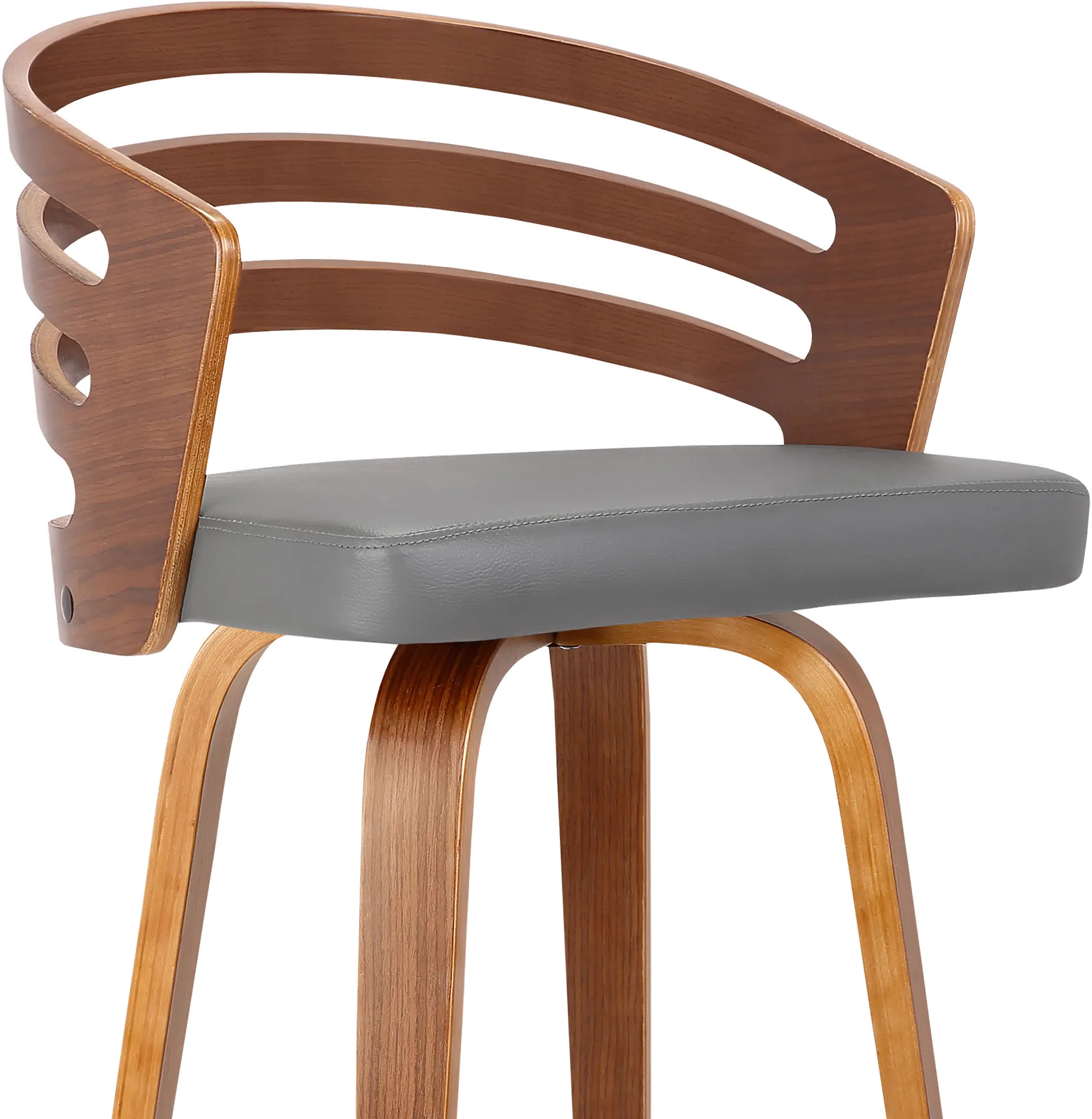 LCJYBAGRWA26 Mid Century Modern Swivel Counter Height Stool - Jayden-5
