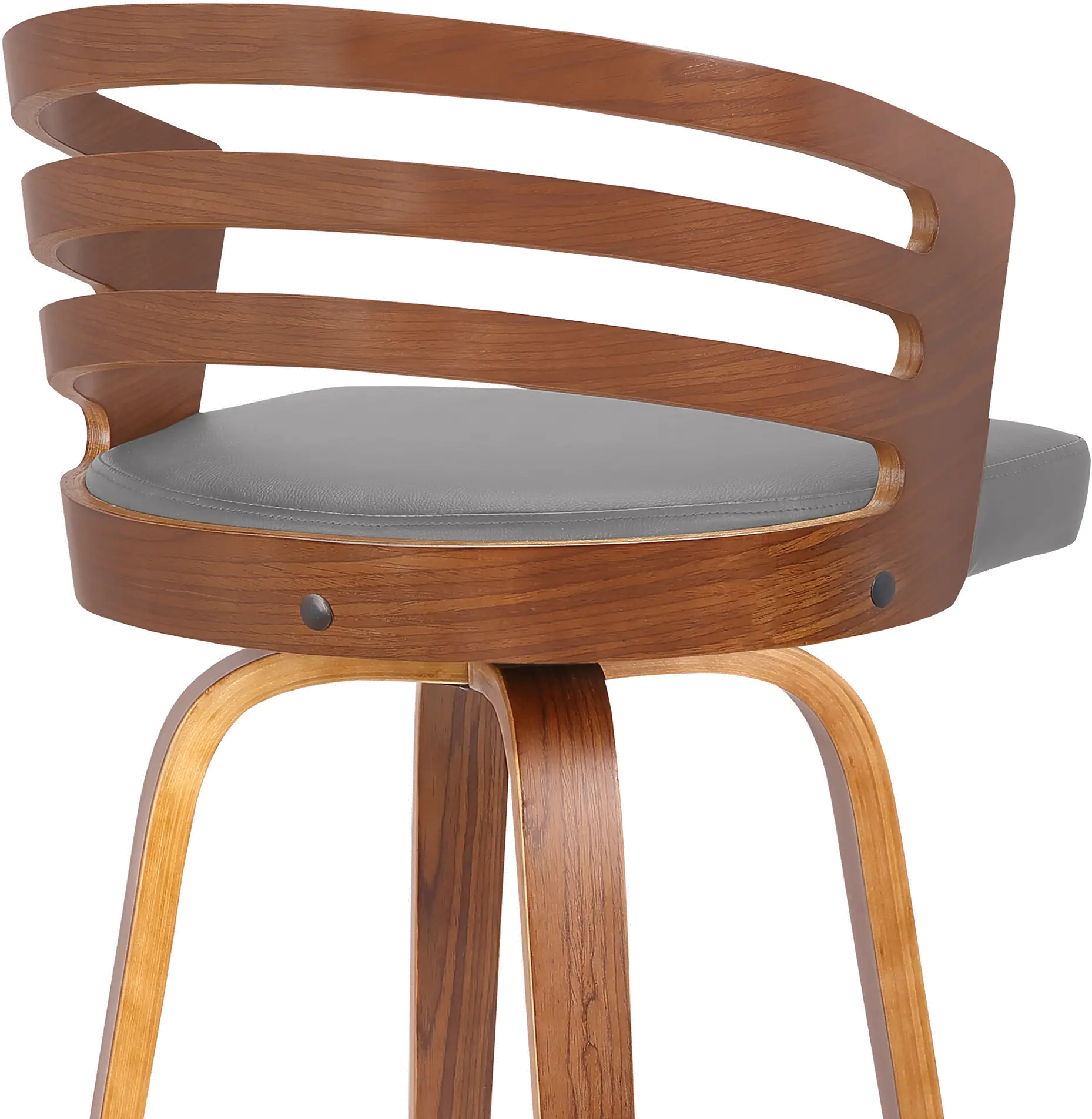 LCJYBAGRWA26 Mid Century Modern Swivel Counter Height Stool - Jayden-7