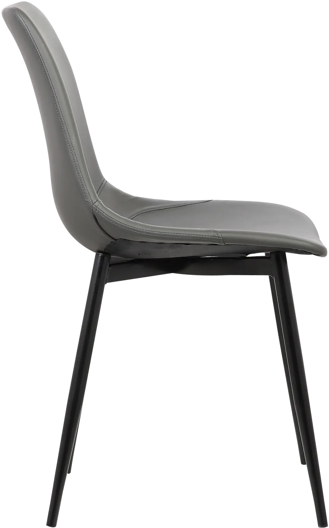 LCMOCHGREY Monte Gray Upholstered Dining Room Chair-4