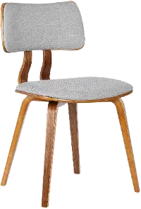 LCJASIWAGRAY Jaguar Light Gray Upholstered Dining Room Chair
