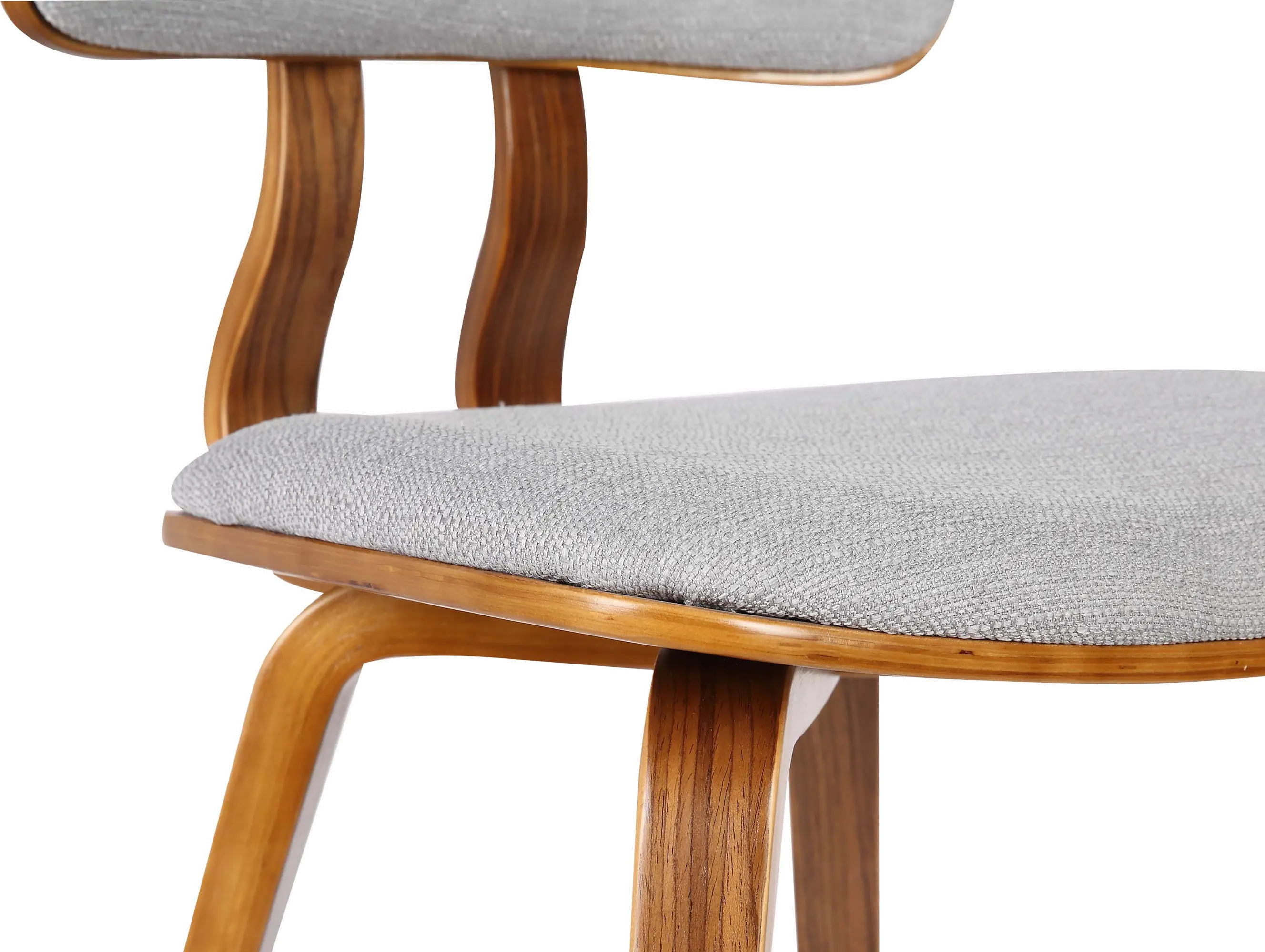 LCJASIWAGRAY Jaguar Light Gray Upholstered Dining Room Chair-7