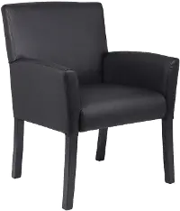 Boss Black Arm Chair