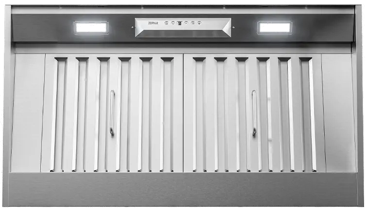 AK9234BS Zephyr 36 Inch Monsoon I Hood Liner - Stainless Steel-1