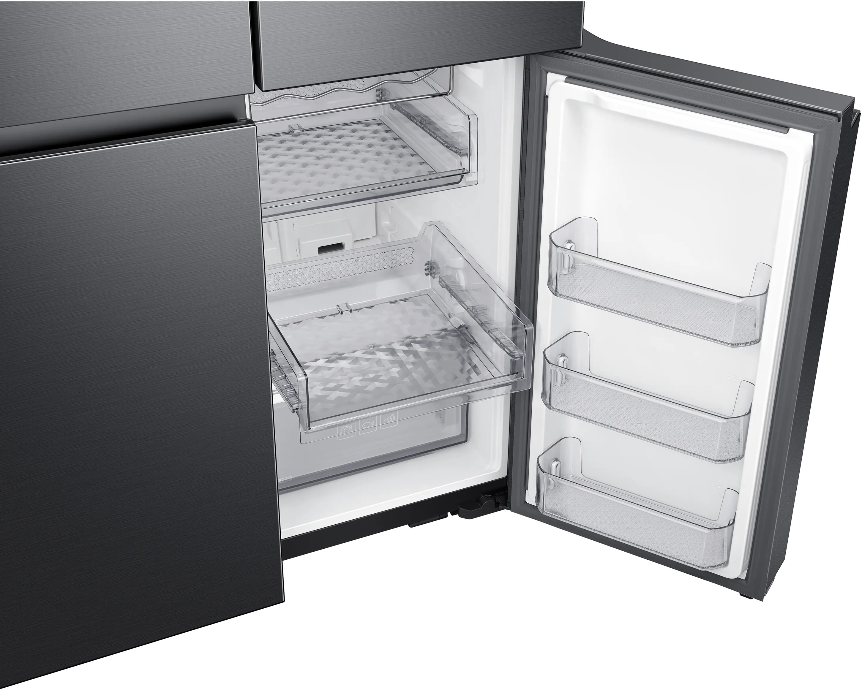 RF23A9771SG Samsung 23 cu ft 4 Door Flex Refrigerator - Counter Depth Black Stainless Steel-10