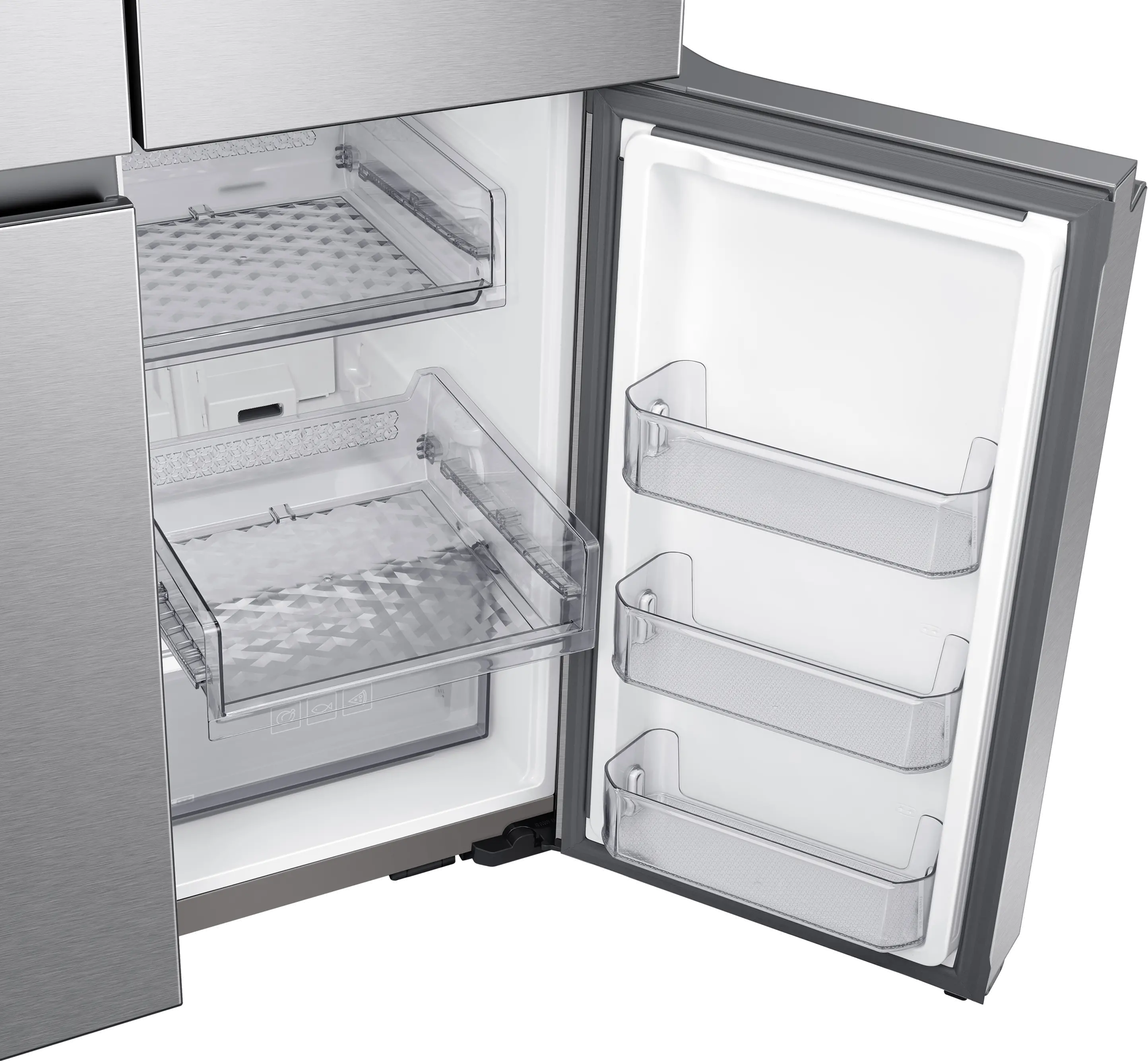 RF23A9671SR Samsung 22.8 cu ft 4 Door Refrigerator - Counter Depth Stainless Steel-8
