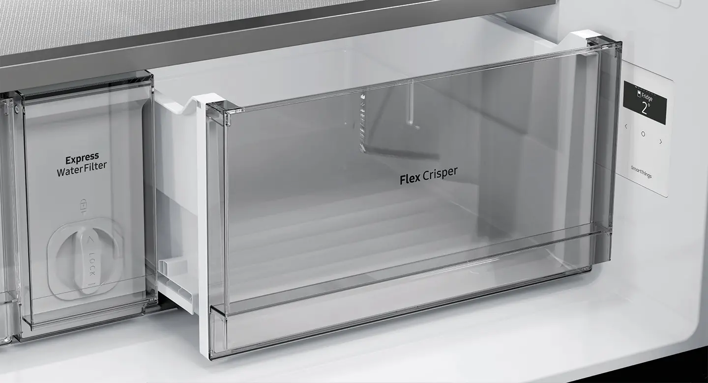 RF23A9071SR Samsung 23 cu ft 4 Door Flex Refrigerator - Counter Depth Stainless Steel-2