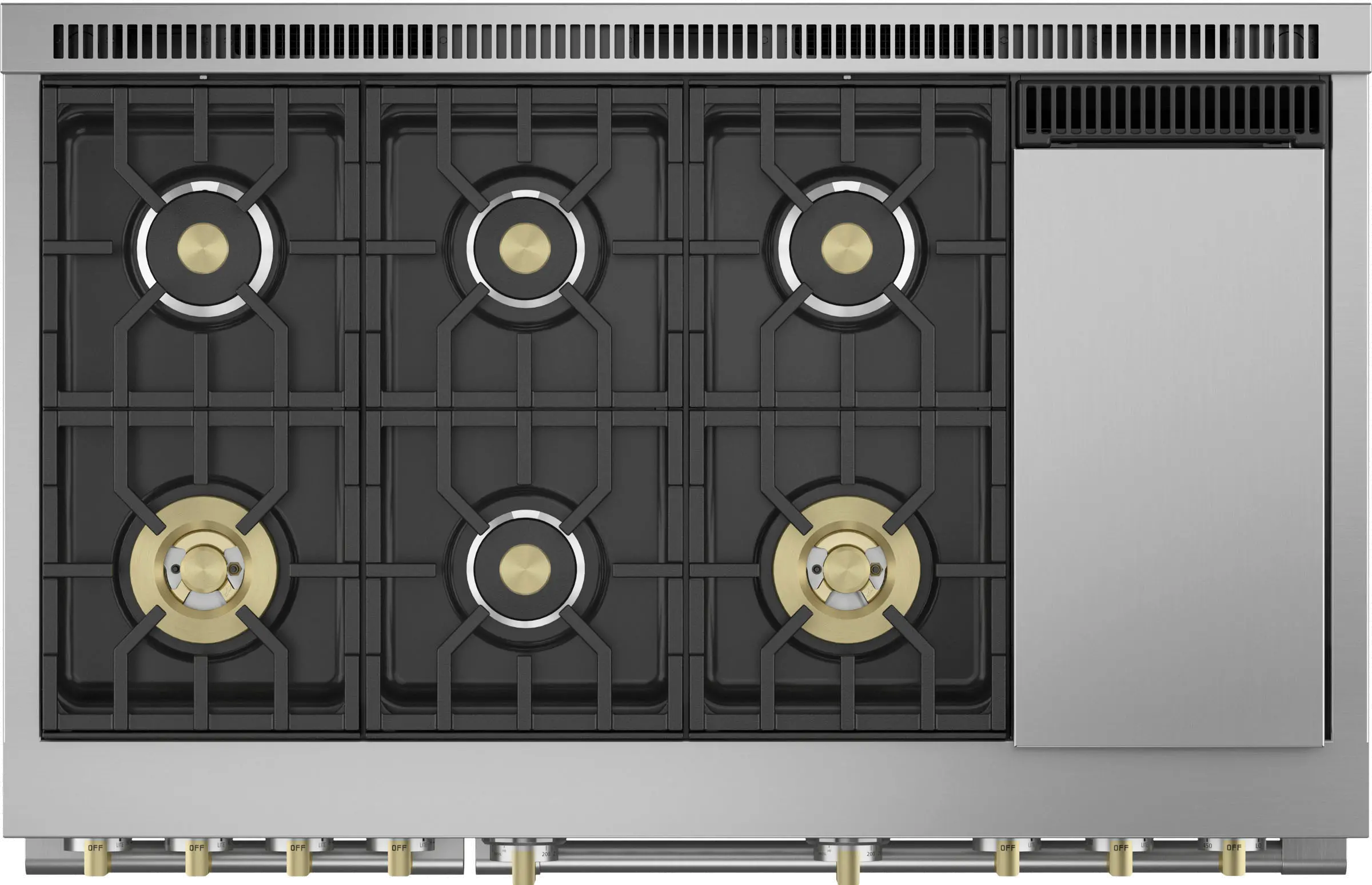 ZGP486NDTSS Monogram Professional 8.9 cu ft Gas Range - Stainless Steel 48 Inch-2