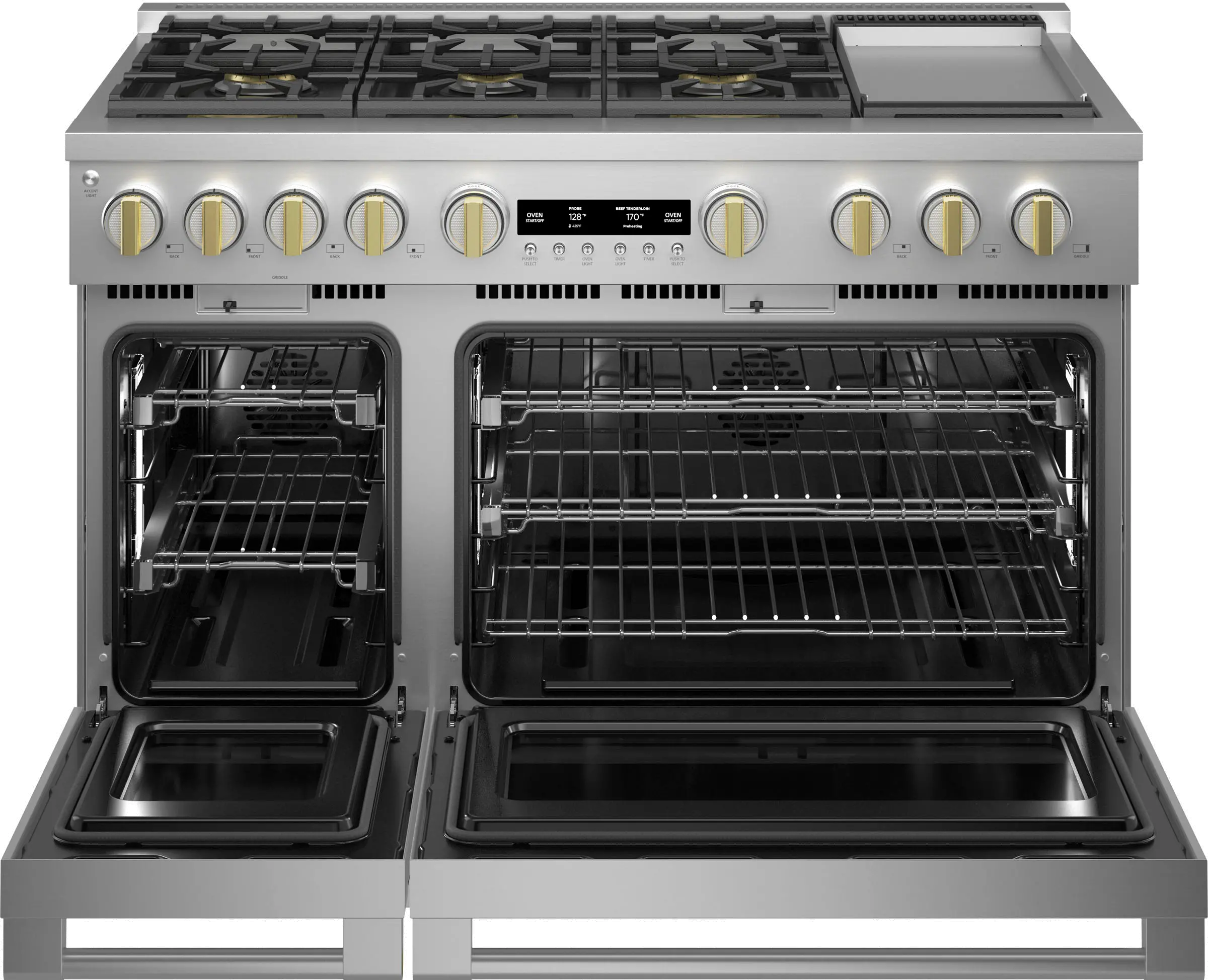 ZGP486NDTSS Monogram Professional 8.9 cu ft Gas Range - Stainless Steel 48 Inch-3
