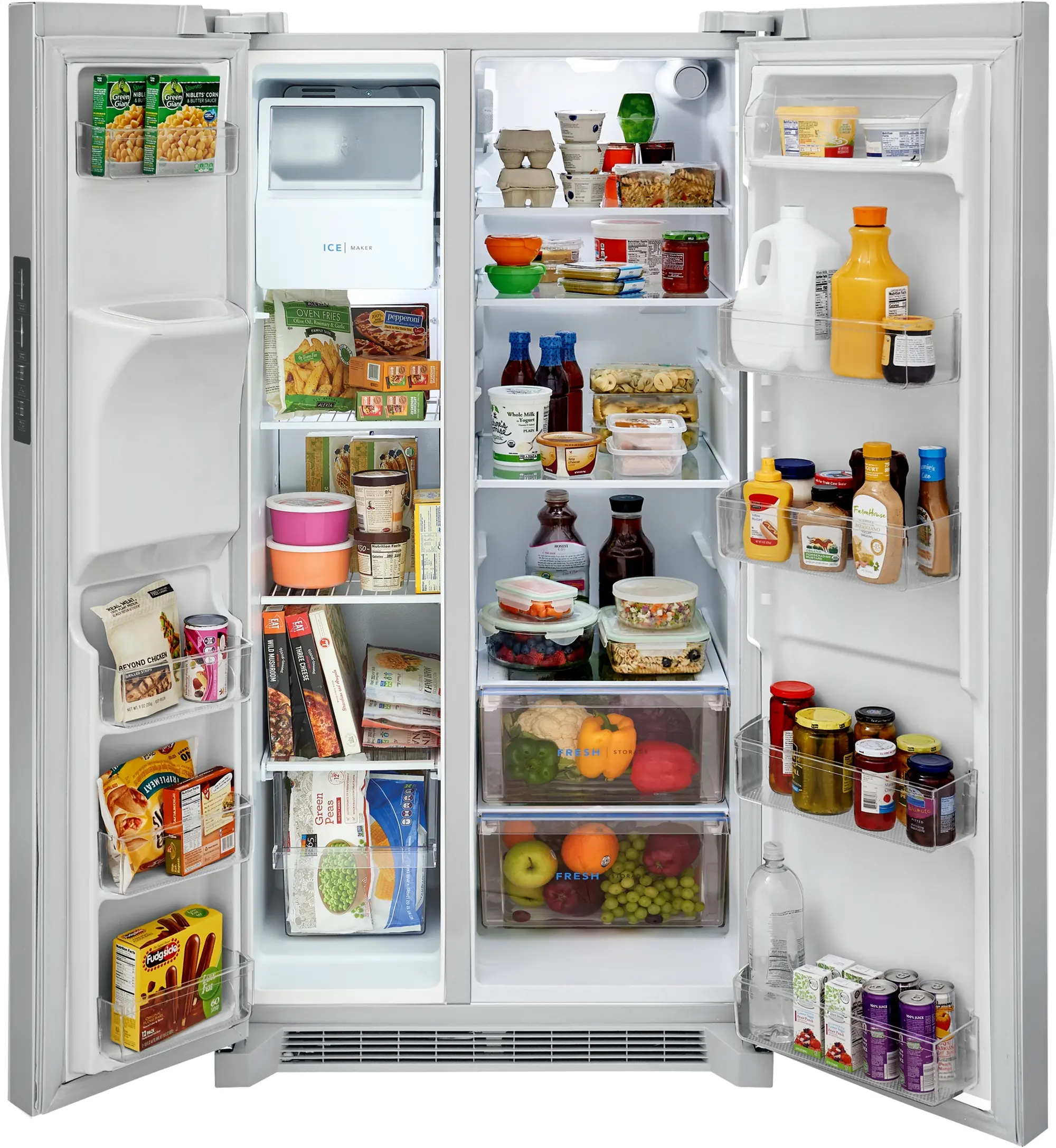 Frigidaire Side by Side Refrigerator FRSS2623AW | RC Willey