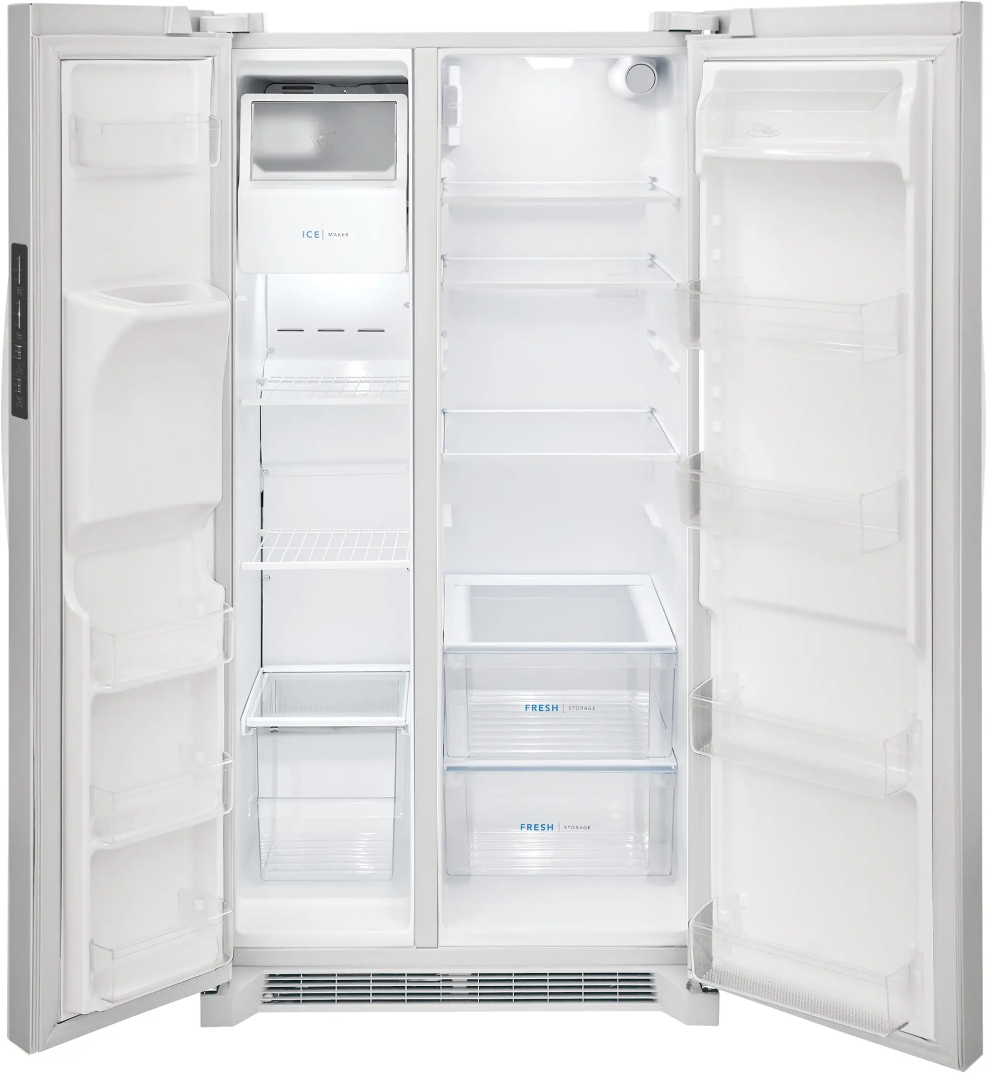 Frigidaire Side by Side Refrigerator FRSS2623AW | RC Willey