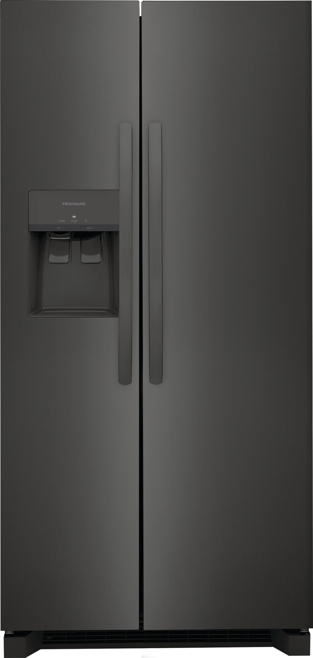 Frigidaire 22.3 cu ft Side by Side Refrigerator - 33"W Black Stainless Steel