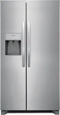FRSS2623AS Frigidaire 25.6 cu ft Side by Side Refrigerator - Stainless Steel