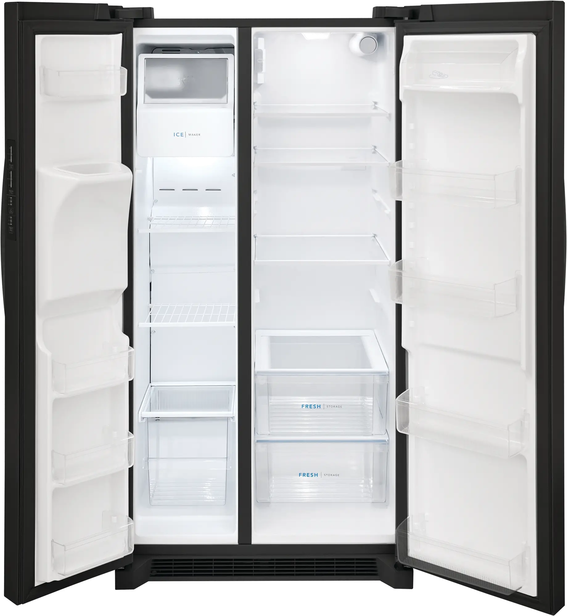 FRSS2623AB Frigidaire 25.6 cu ft Side by Side Refrigerator - Black-9