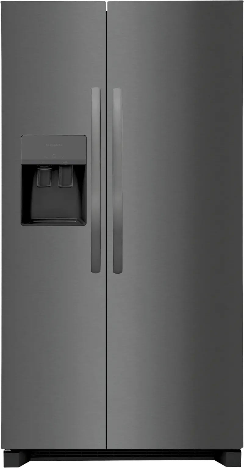 Frigidaire 25.6 cu ft Side by Side Refrigerator - Black Stainless Steel