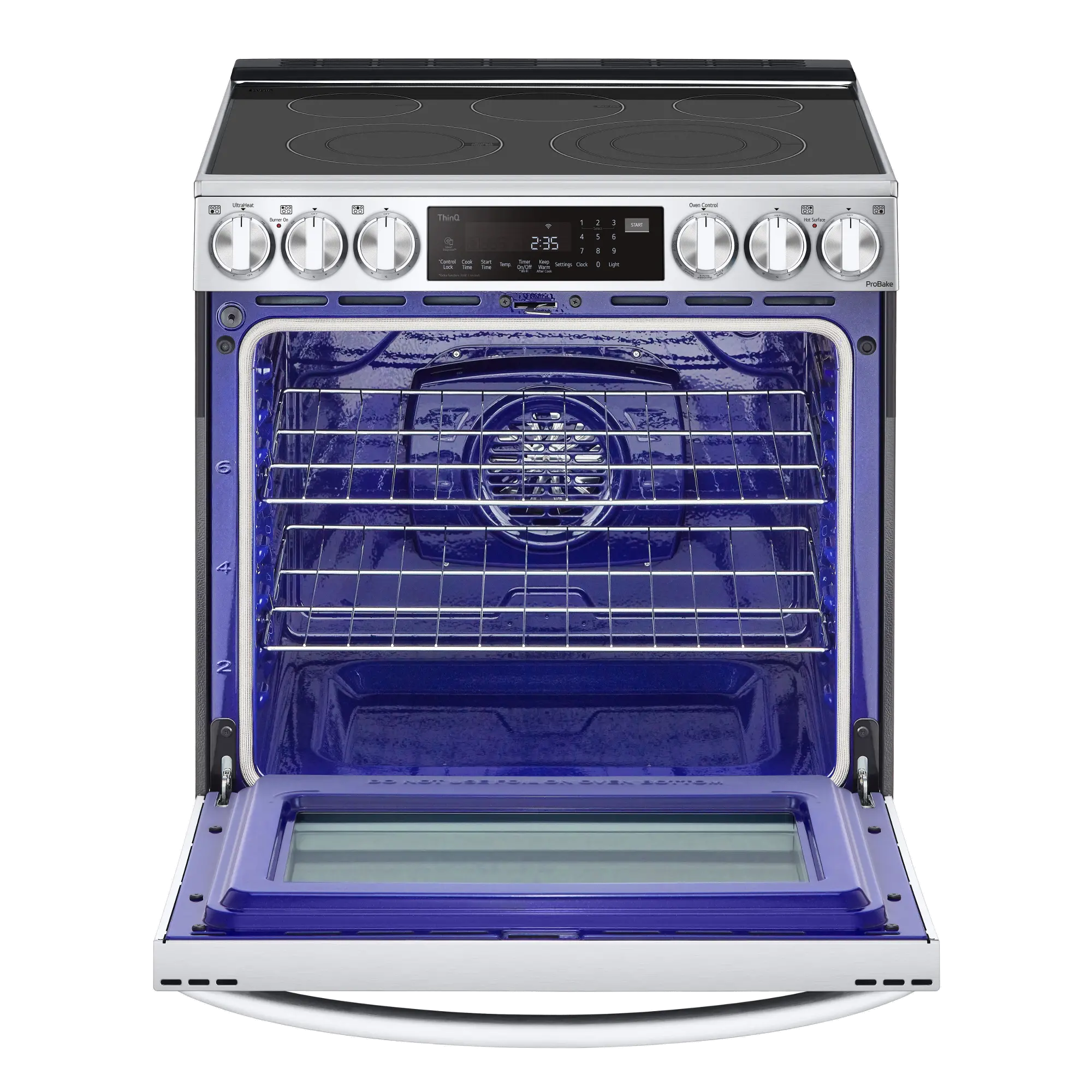 LSEL6335F LG 6.3 cu ft Electric Range with InstaView - Stainless Steel-3