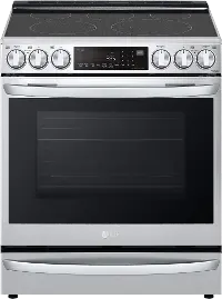 LSEL6337F LG 6.3 cu ft Electric Range with InstaView - Stainless Steel